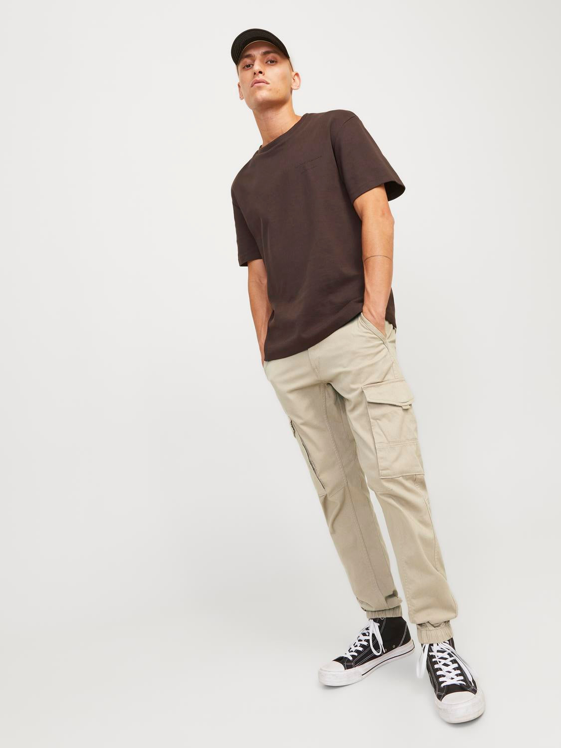Cargo Pants - Jpstpaul Flake Cargo Crockery Noos - - Hr Ravn