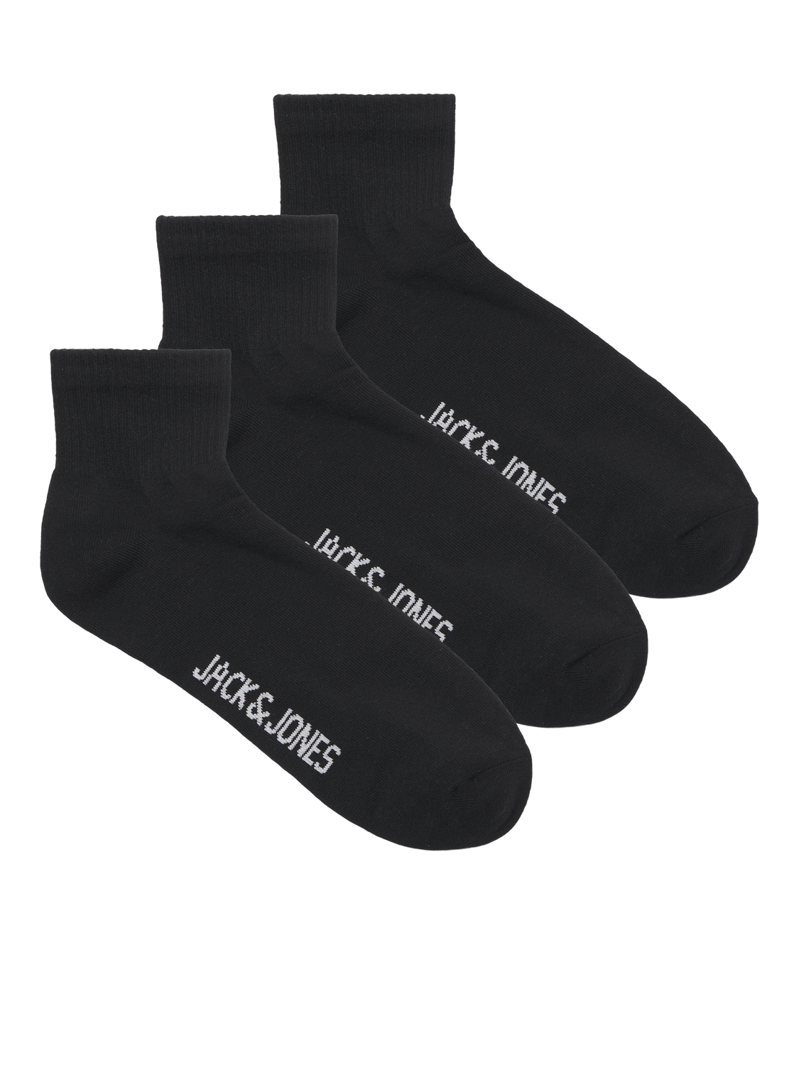 Socks - Jacleon Short Tennis Socks 3 Pack Sn - - Hr Ravn