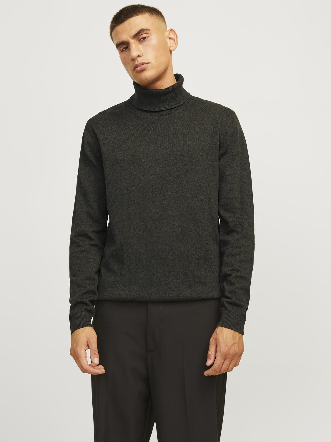 Pullovers - Jjebasic Knit Roll Neck Noos - - Hr Ravn