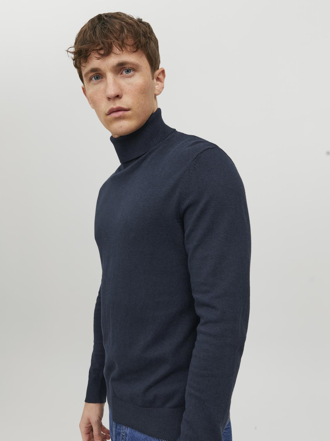Pullovers - Jjeemil Knit Roll Neck Noos - - Hr Ravn