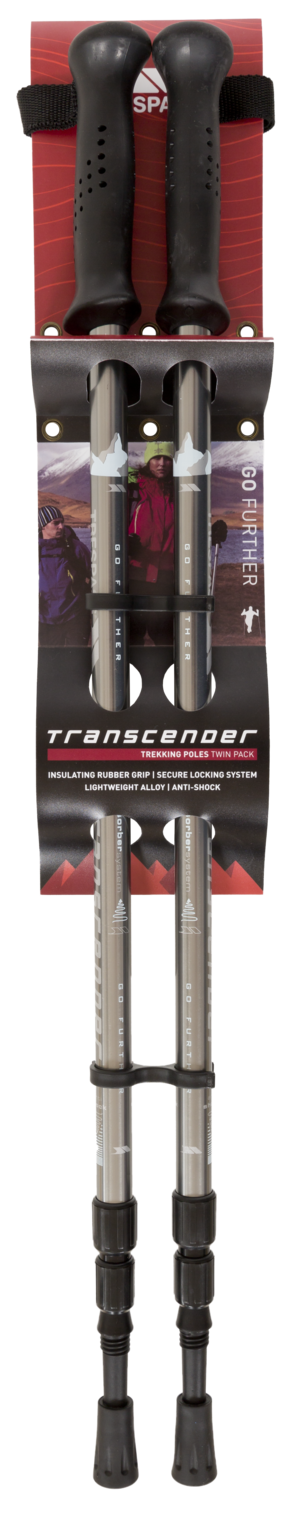 TRANSDUO - 2 PC WALKING POLE SET