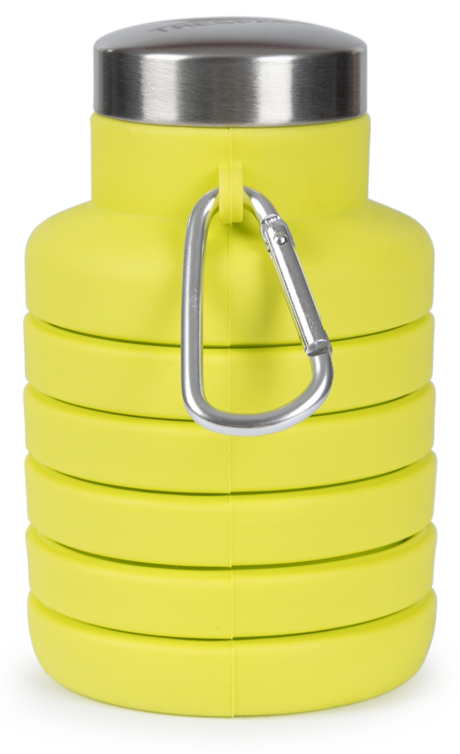 VAVO- FOLDED SILICON BOTTLE WITH CARIBINER