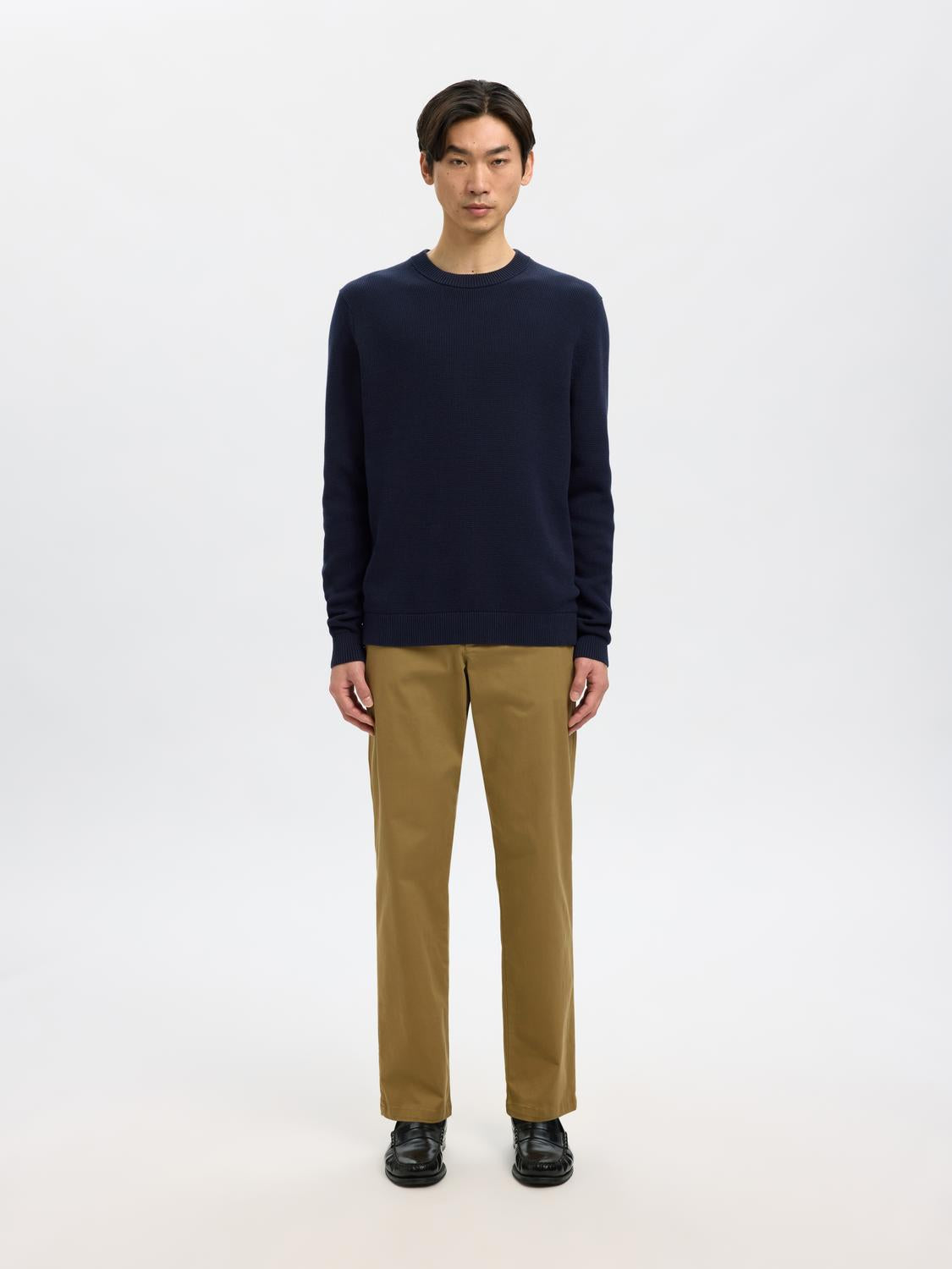 Trousers - Slh196-Straight New Miles Flex Pant Noos - - Hr Ravn