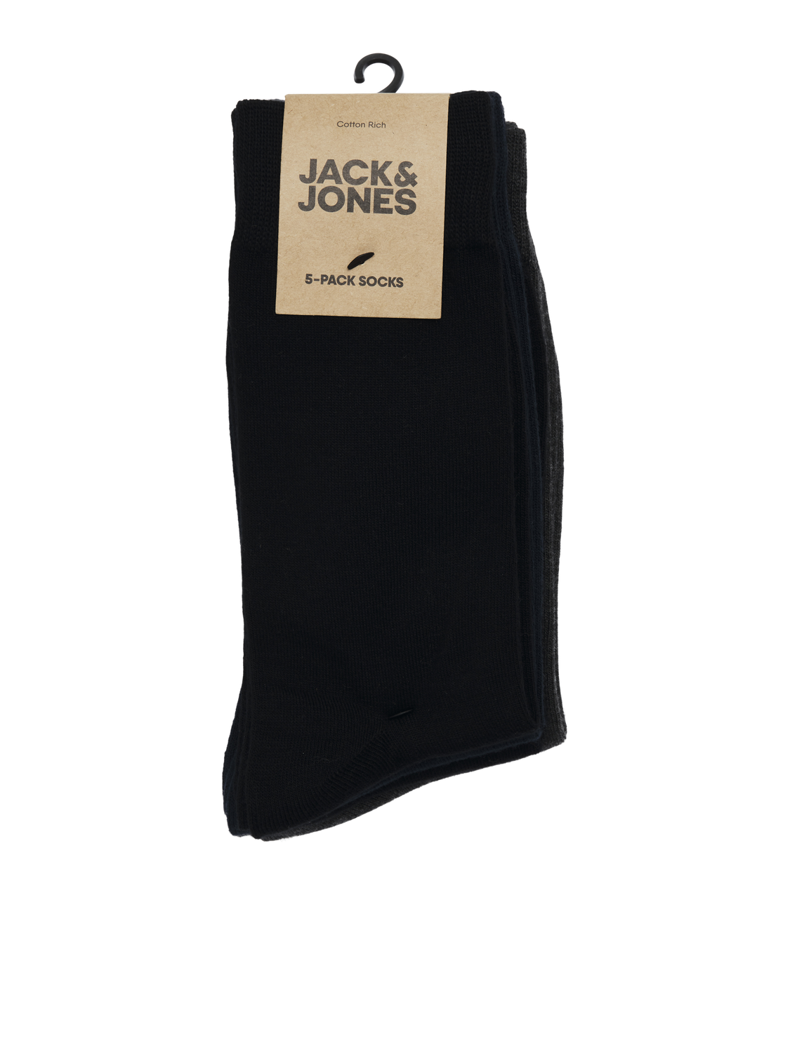 Socks - Jacbasic Bamboo Sock 5 Pack Noos - - Hr Ravn