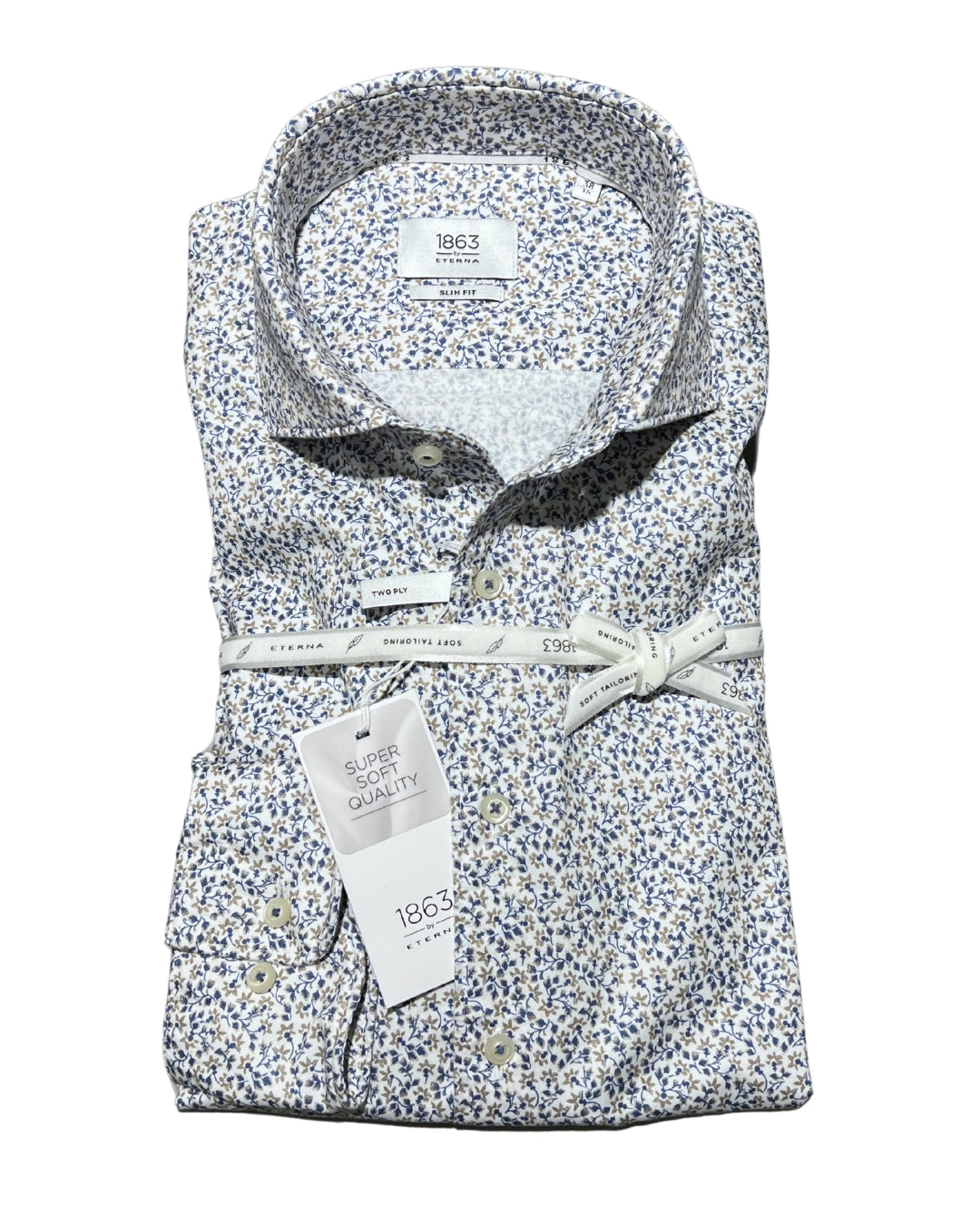 LANGE SKJORTER - Eterna 1863 Slim Fit Skjorte -  - Hr Ravn