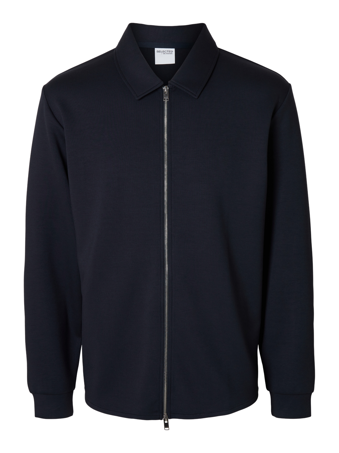 CARDIGAN - Slhemanuel Soft Full Zip Sweat Noos - - Hr Ravn