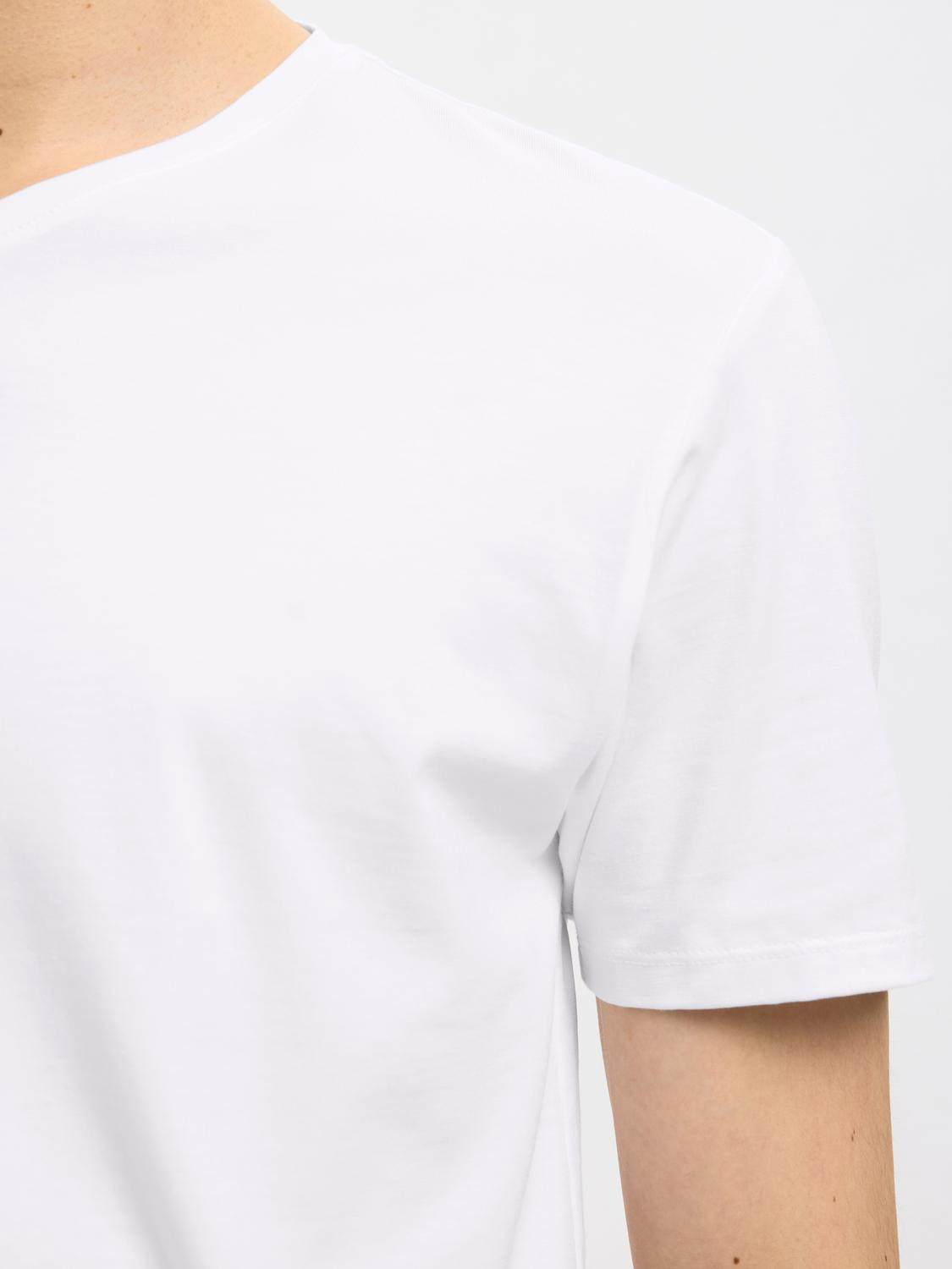 T-SHIRTS - Slhnewpima Ss V-Neck Tee Noos - - Hr Ravn