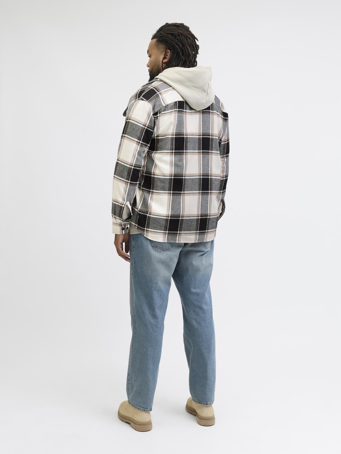 Shirts - Jjecharge Overshirt Ls Sn Pls - - Hr Ravn