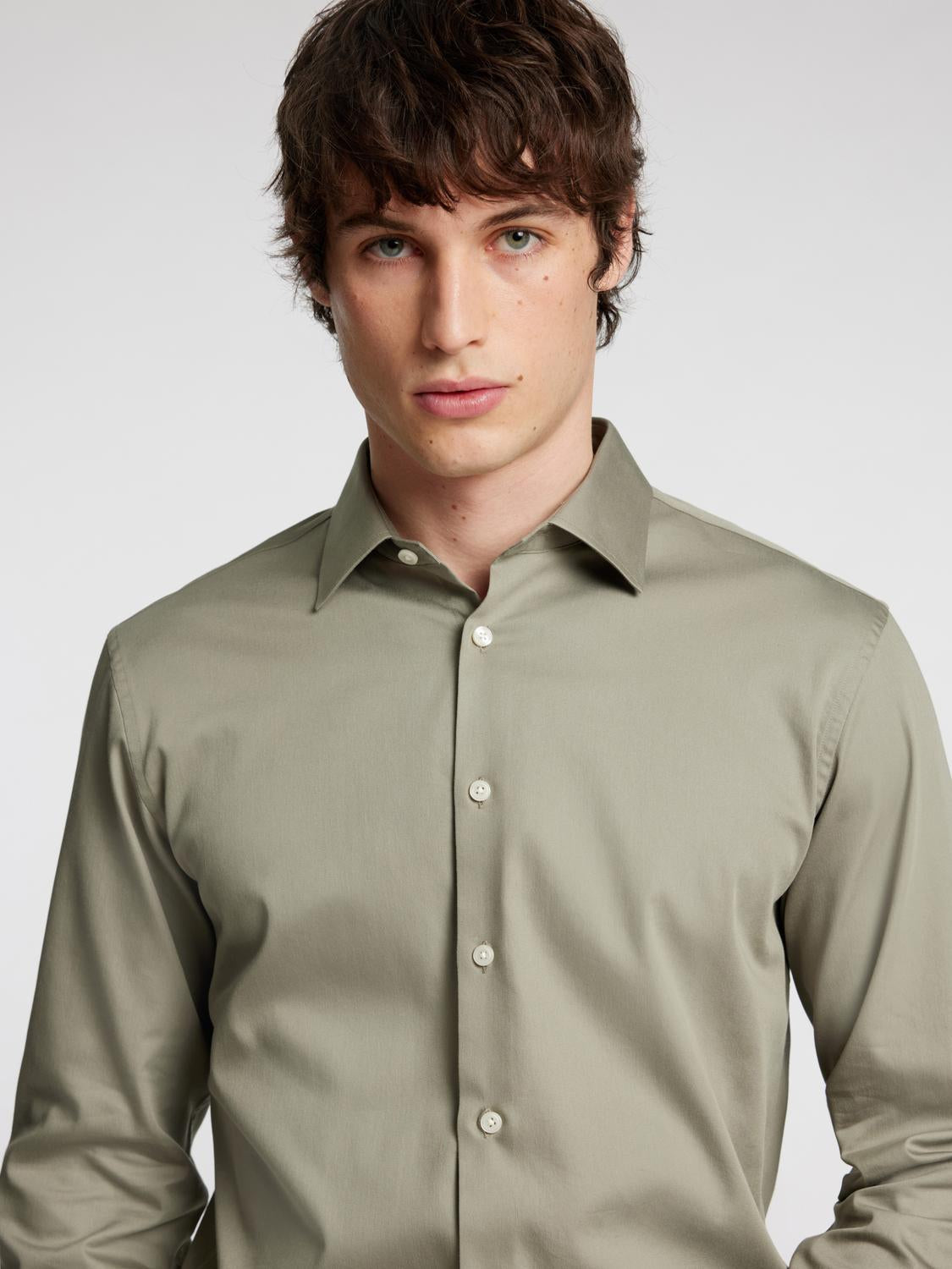Shirts - Slhslim-Performance Shirt Ls Noos - - Hr Ravn