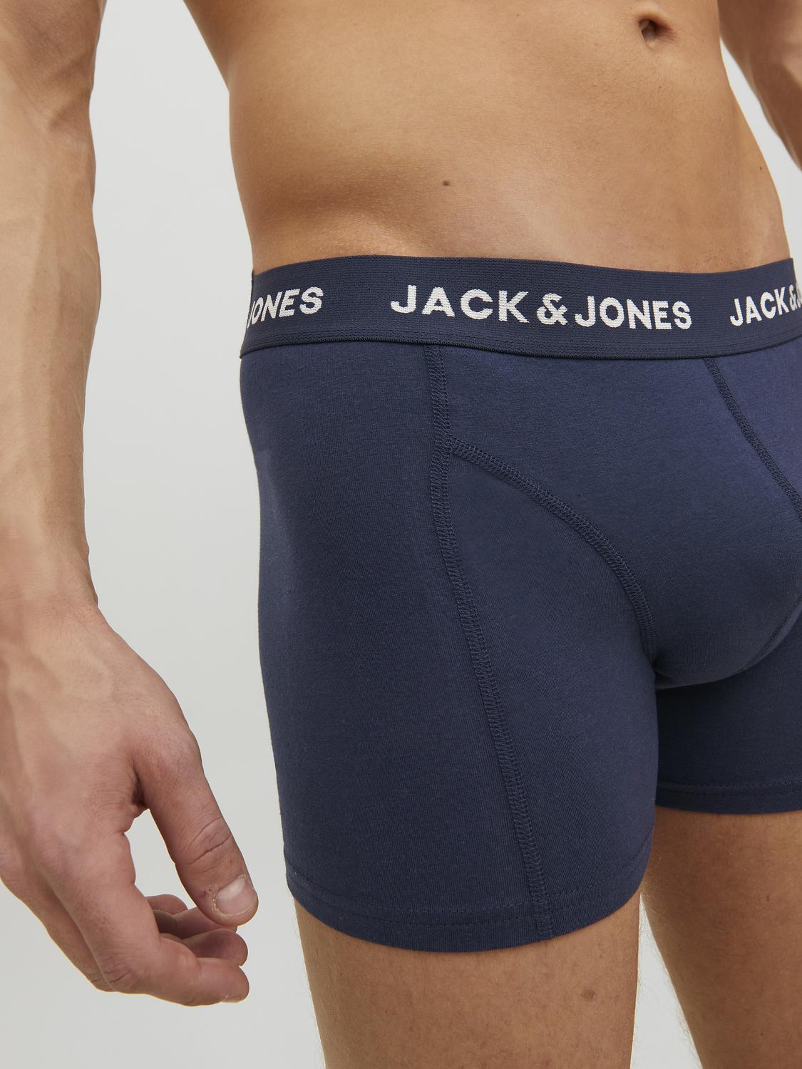 Trunks - Jacanthony Trunks 3 Pack Blue - - Hr Ravn