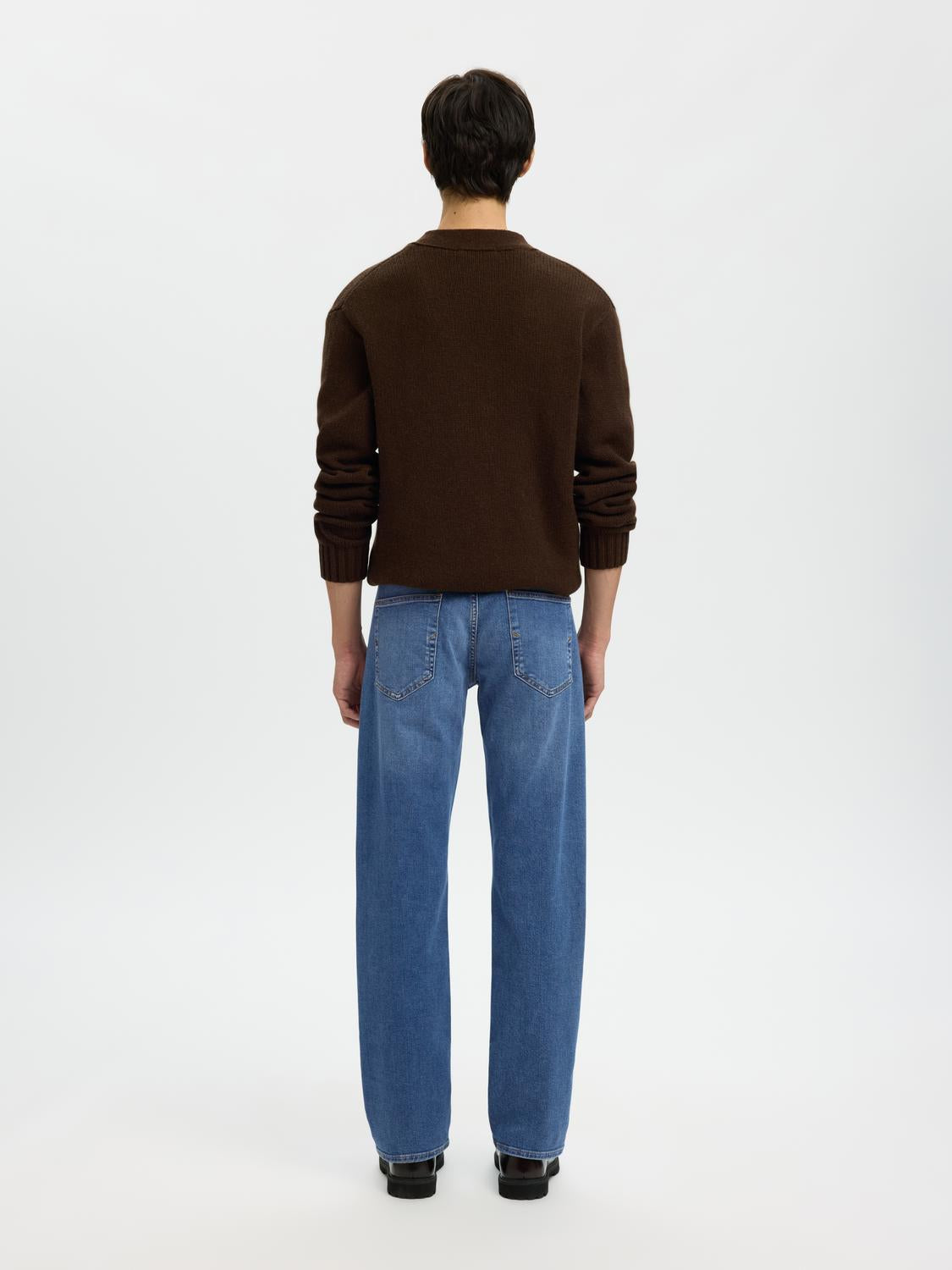 Jeans - Slh196-Straight Cleo Flex Mb 616 Jns Nos - - Hr Ravn