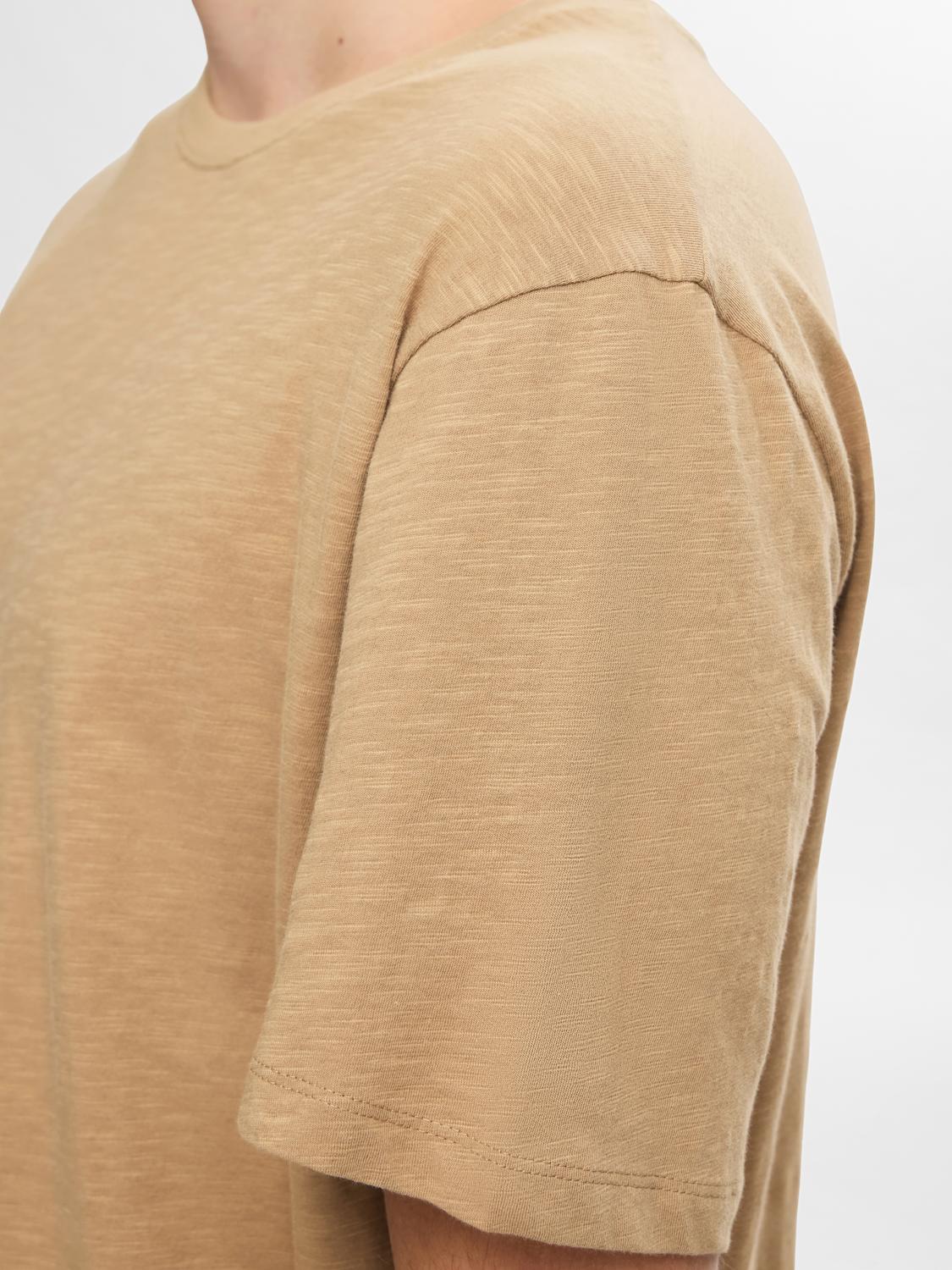 T-SHIRTS - Slhaspen Slub Ss O-Neck Tee Noos - - Hr Ravn