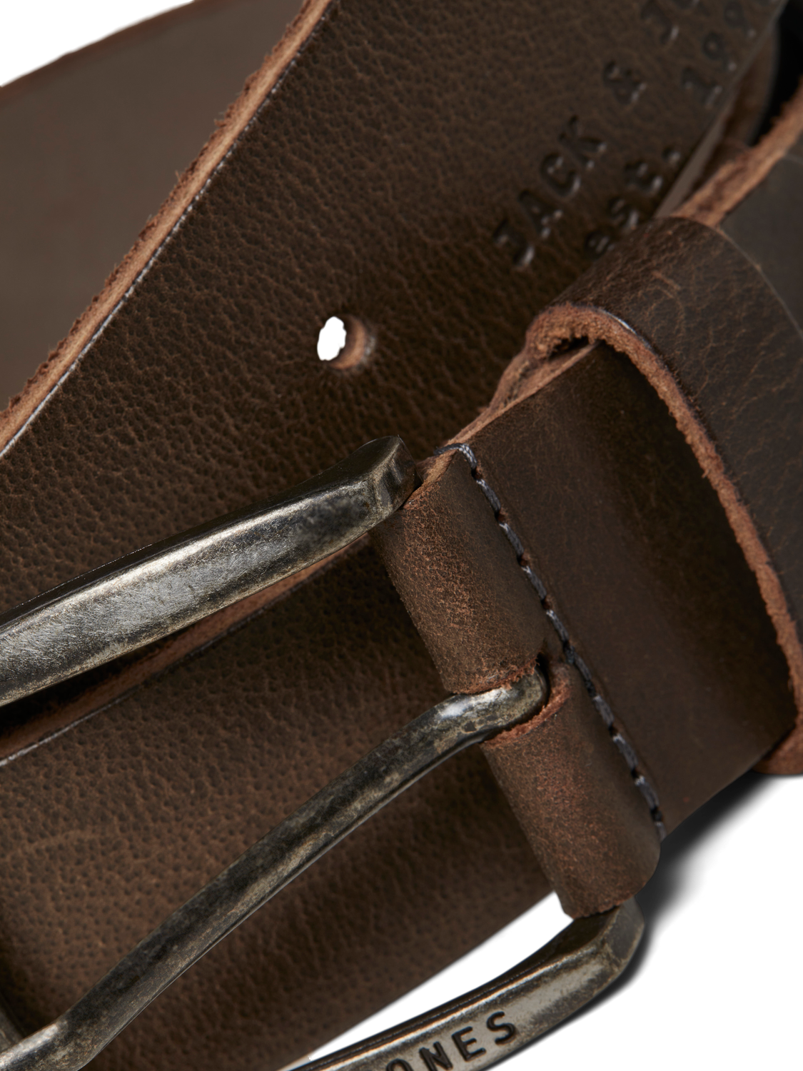 Belts - Jacpaul Leather Belt Noos - - Hr Ravn