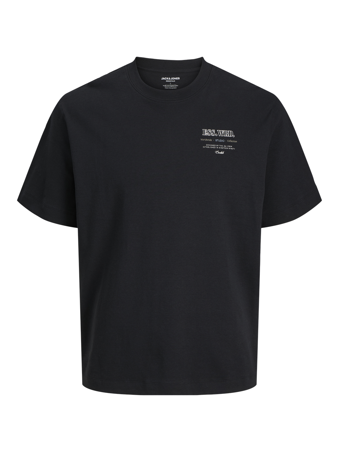 T-shirts - Jjeurban Edge Studio Tee Ss O-Neck Noos - - Hr Ravn