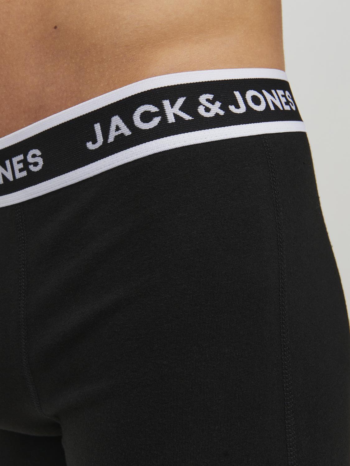 Trunks - Jacsolid Boxer Briefs 3 Pack Pls Noos - - Hr Ravn