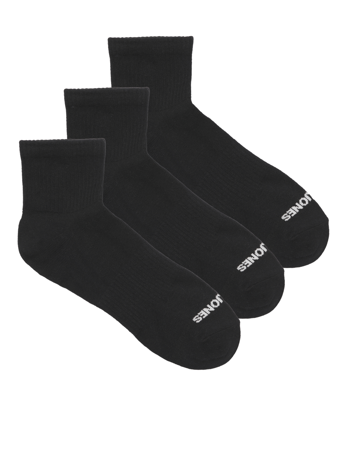 Socks - Jacluca Short Tennis Socks 3 Pack Noos - - Hr Ravn