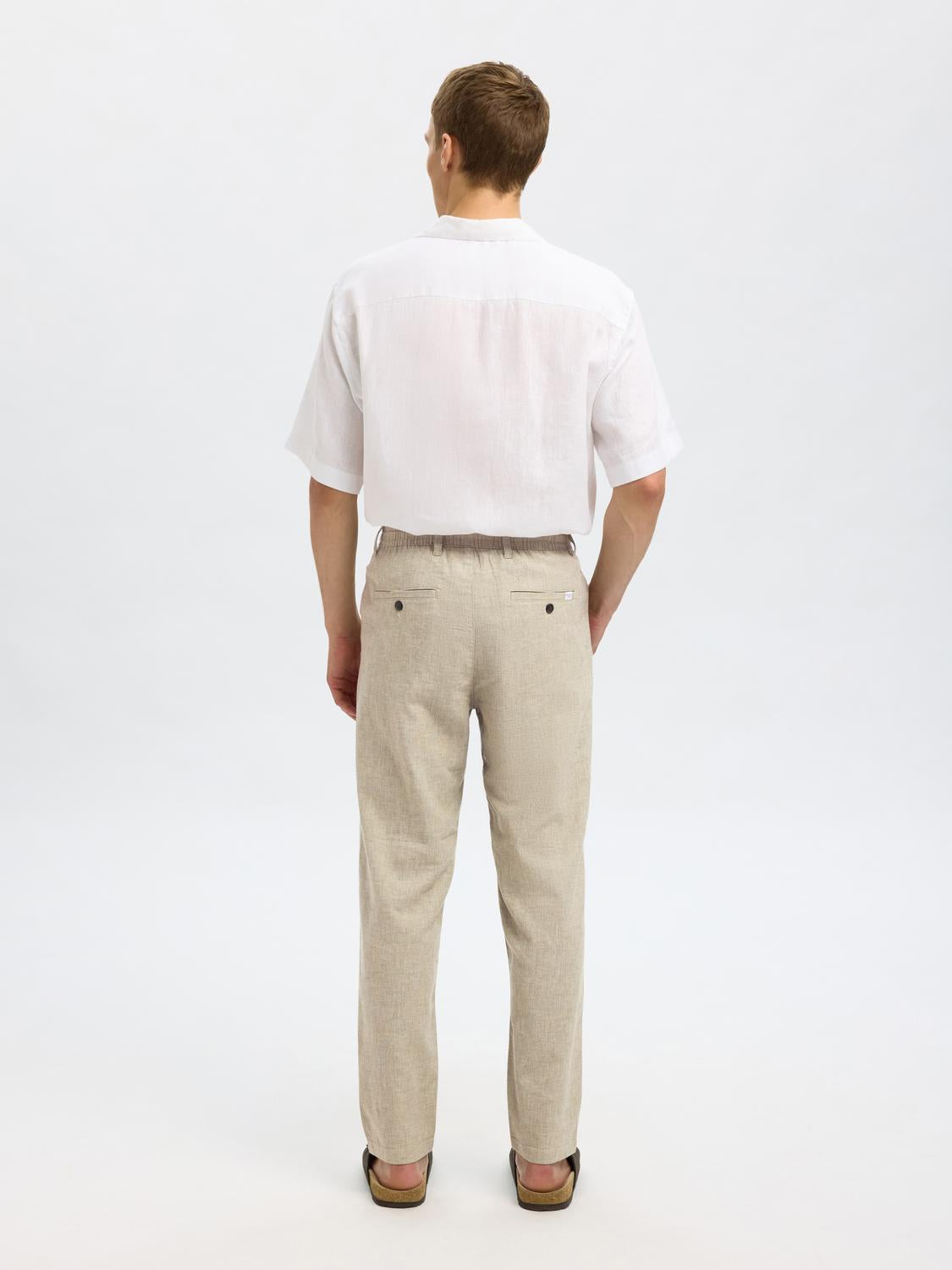 Slh172-Slimtape Brody Linen Bld Pnt Noos