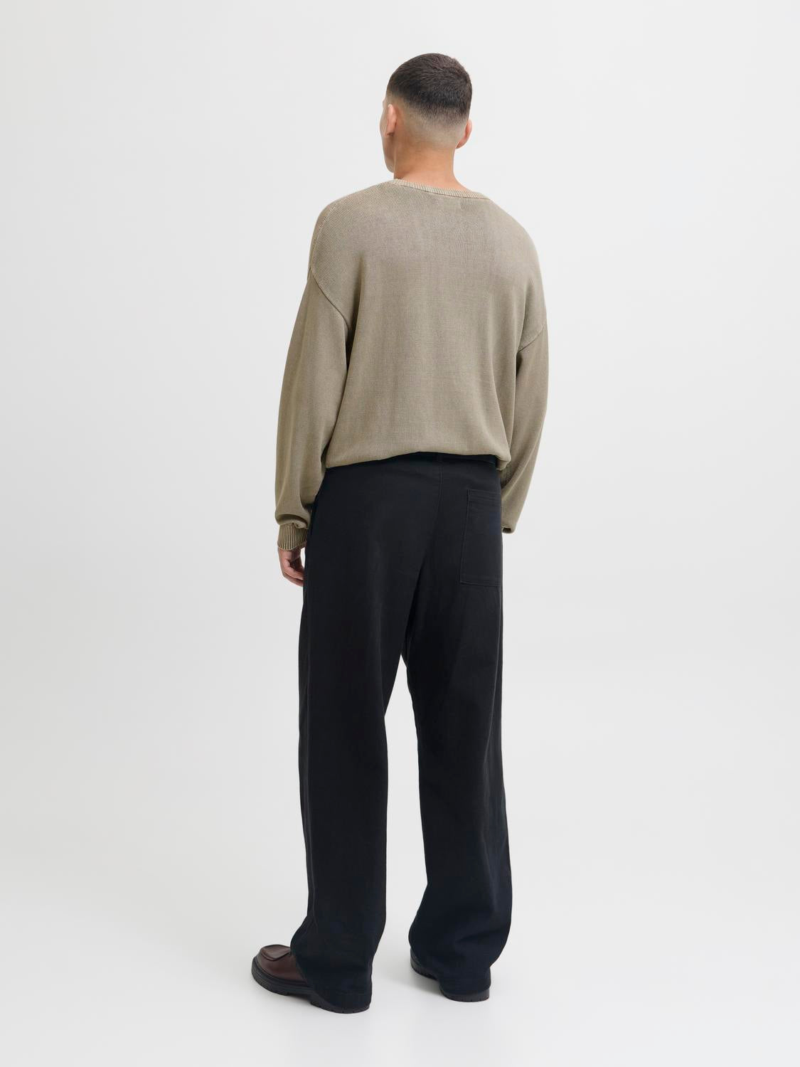 STRIK - Jjecharge Faded Knit Crew Neck Sn - - Hr Ravn