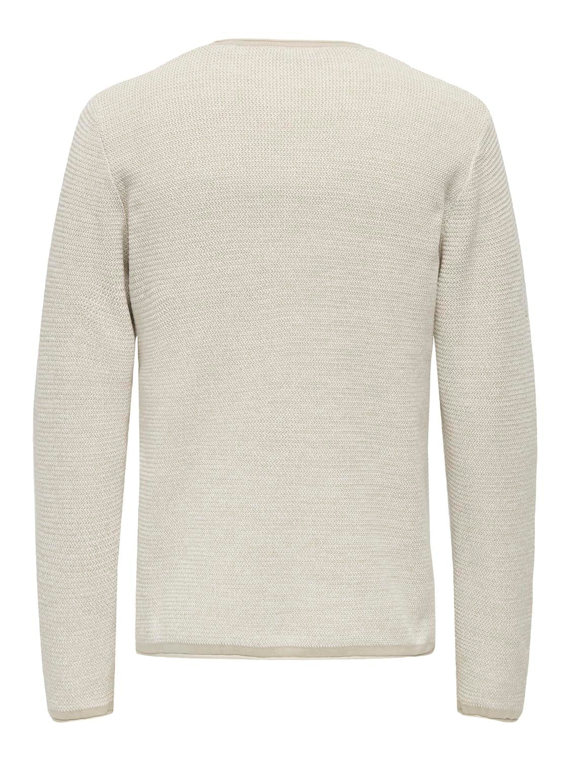 Onseric Reg 12 Struc Crew Knit Noos