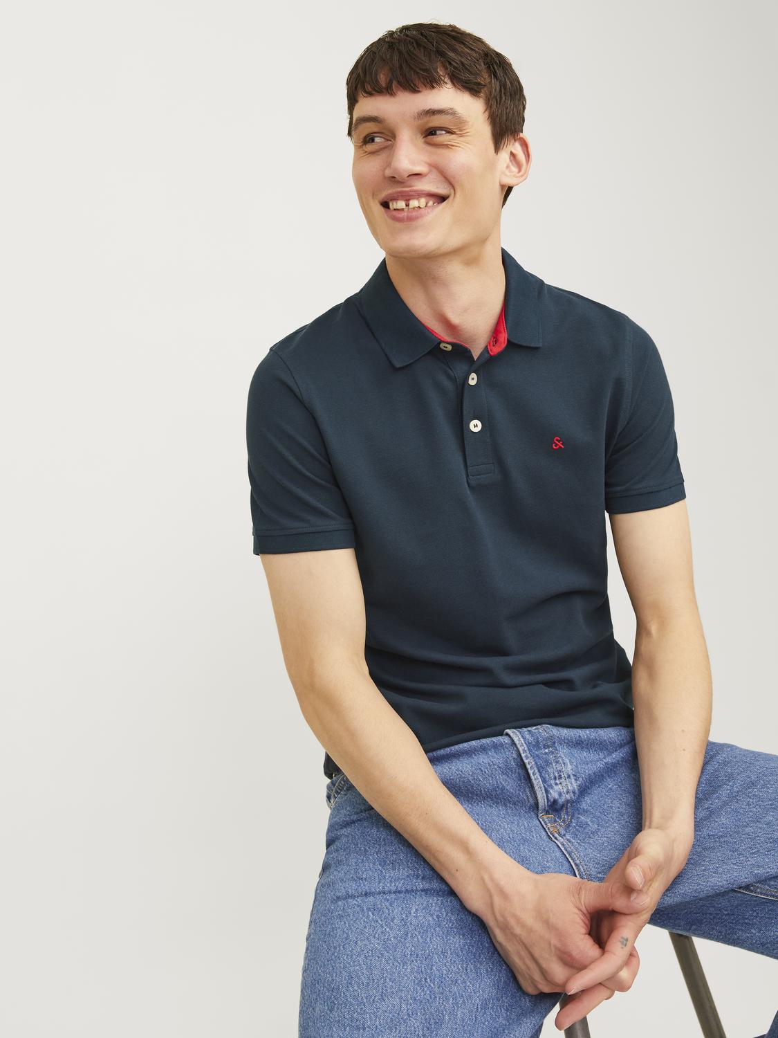 Polo Shirts - Jjepaulos Polo Ss 2Pk Mp Noos - - Hr Ravn