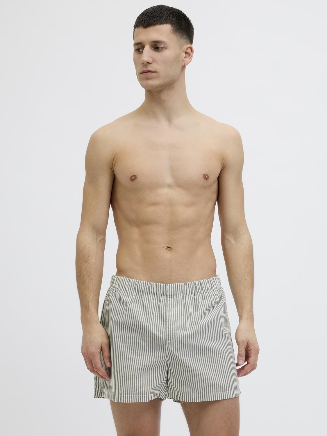 UNDERBUKSER - Jacmilano Woven Boxers 3 Pack Noos - - Hr Ravn