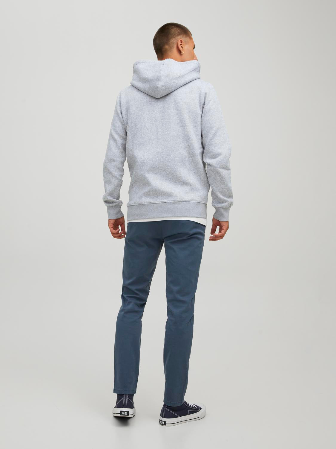 Cardigans - Jjestar Basic Sweat Zip Hood Noos - - Hr Ravn
