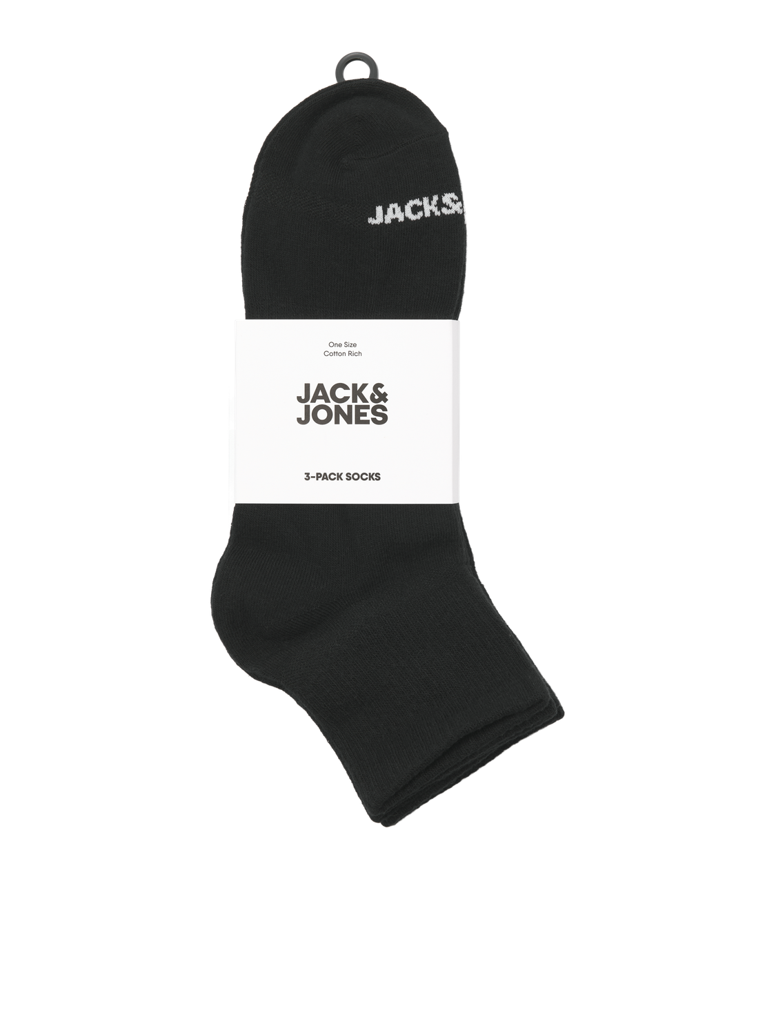 Socks - Jacluca Short Tennis Socks 3 Pack Noos - - Hr Ravn