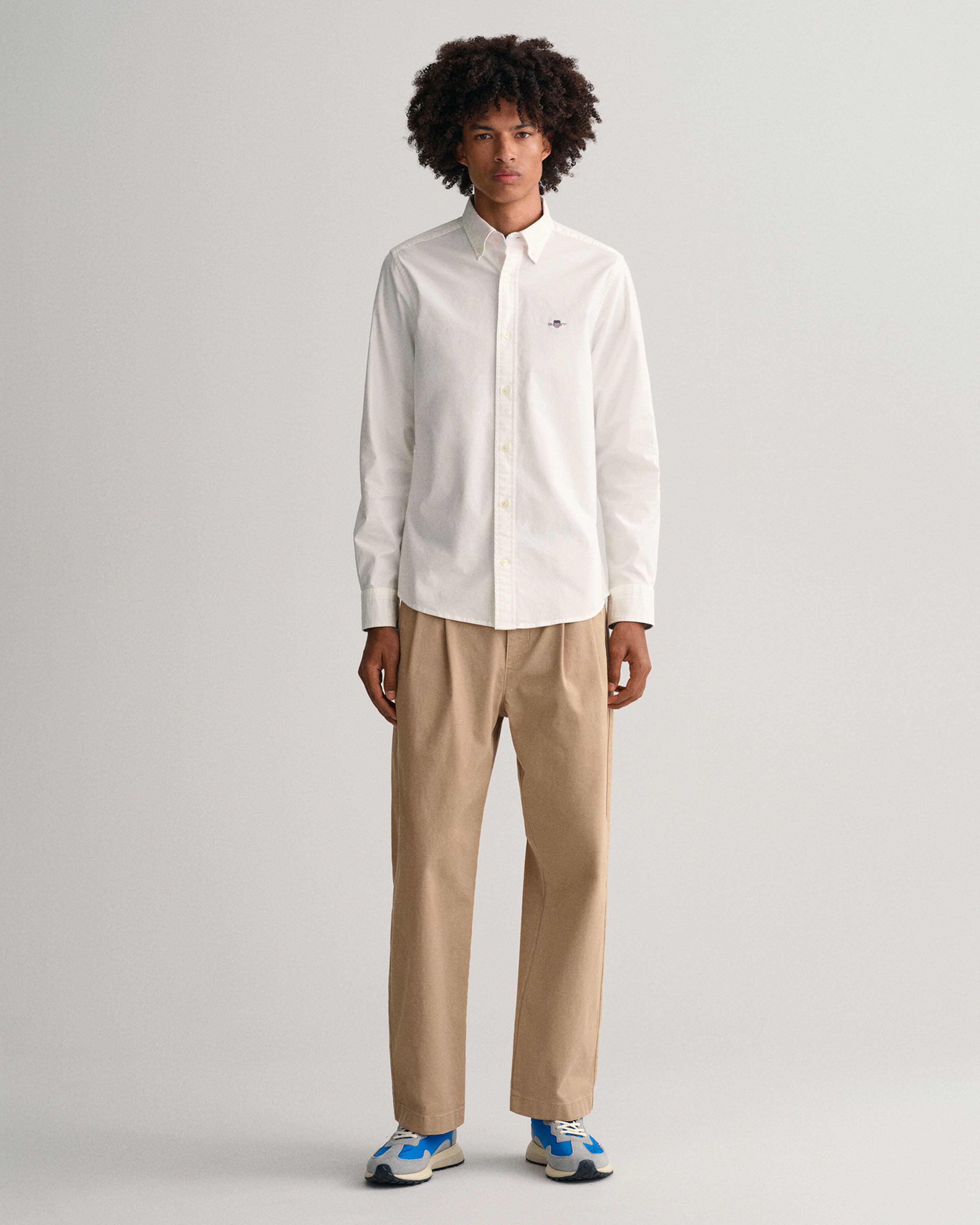 LANGE SKJORTER - Slim Oxford Shirt - - Hr Ravn