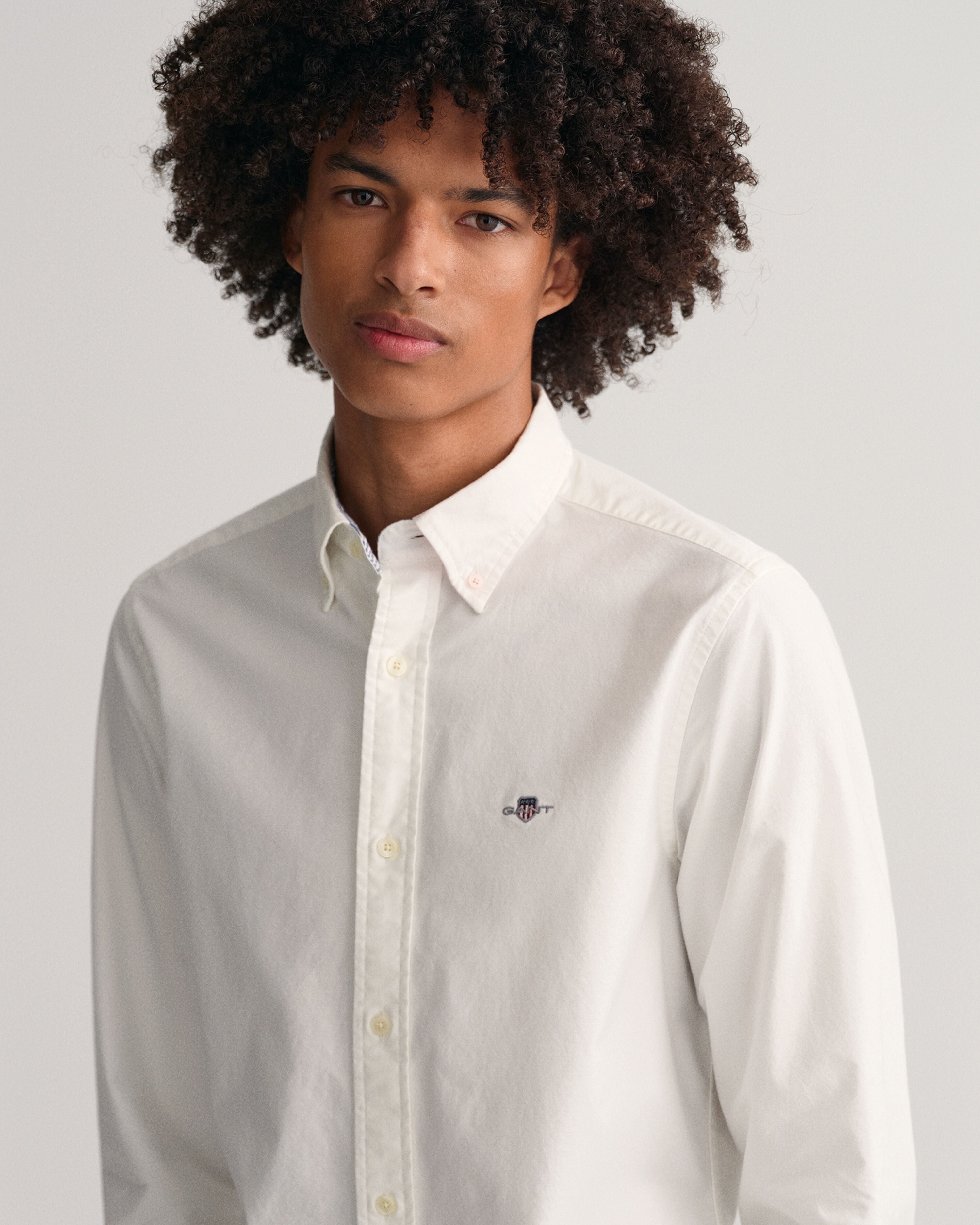 LANGE SKJORTER - Slim Oxford Shirt - - Hr Ravn