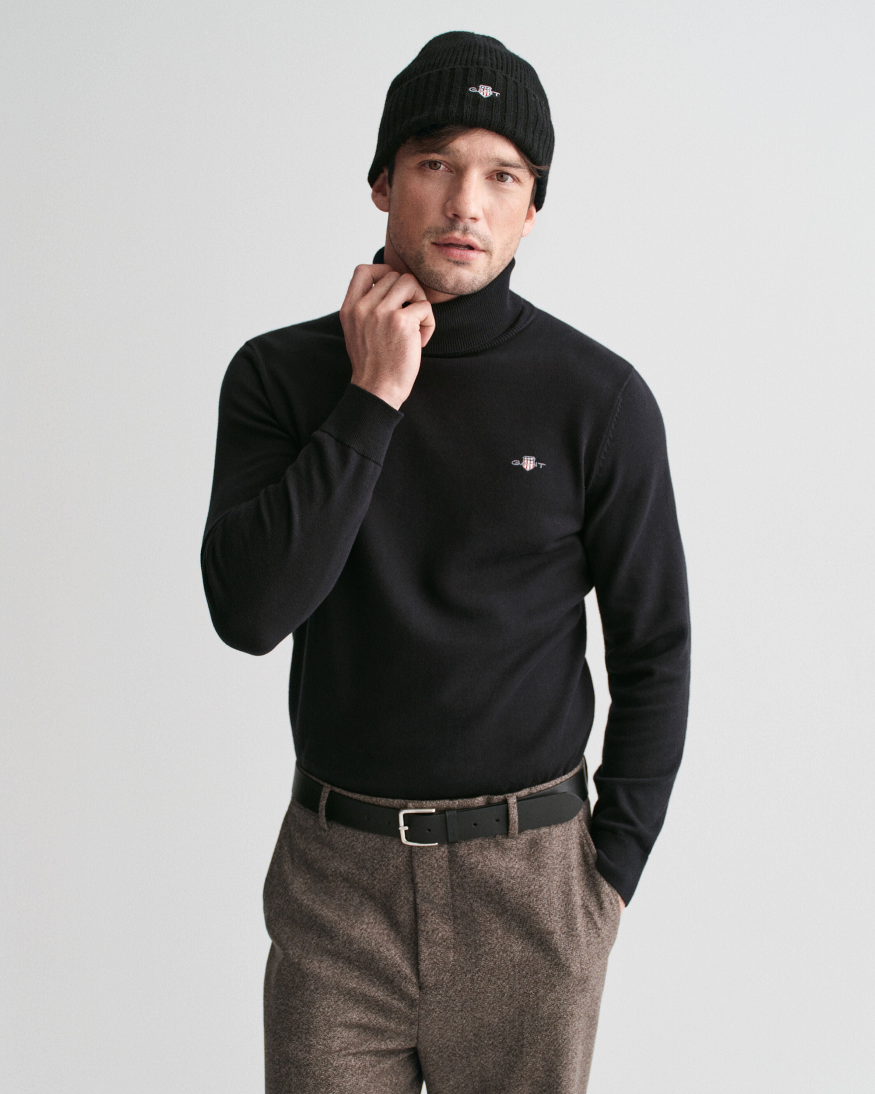 STRIK - CLASSIC COTTON ROLLERNECK - - Hr Ravn