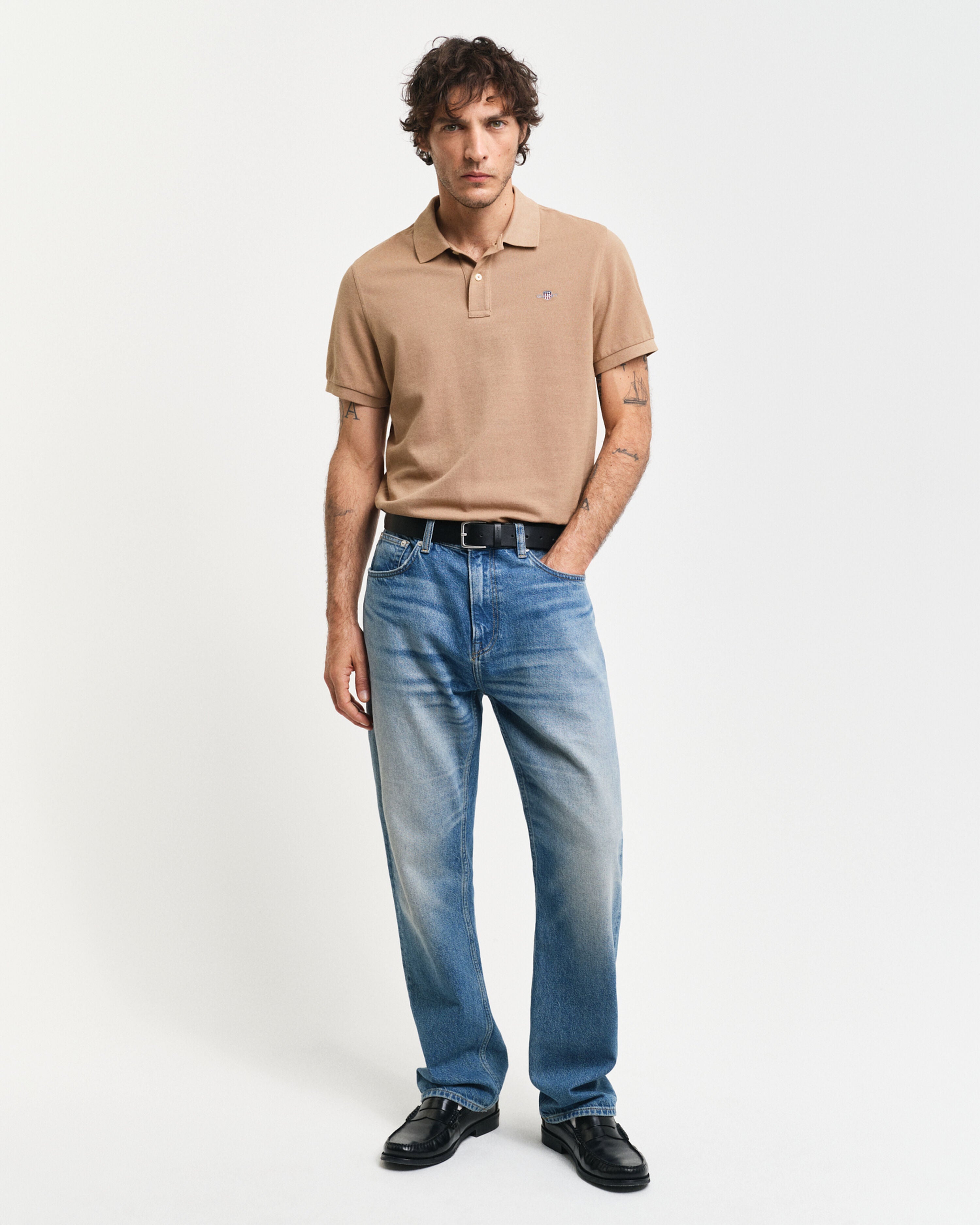 POLO - Reg Shield SS Pique Polo - - Hr Ravn