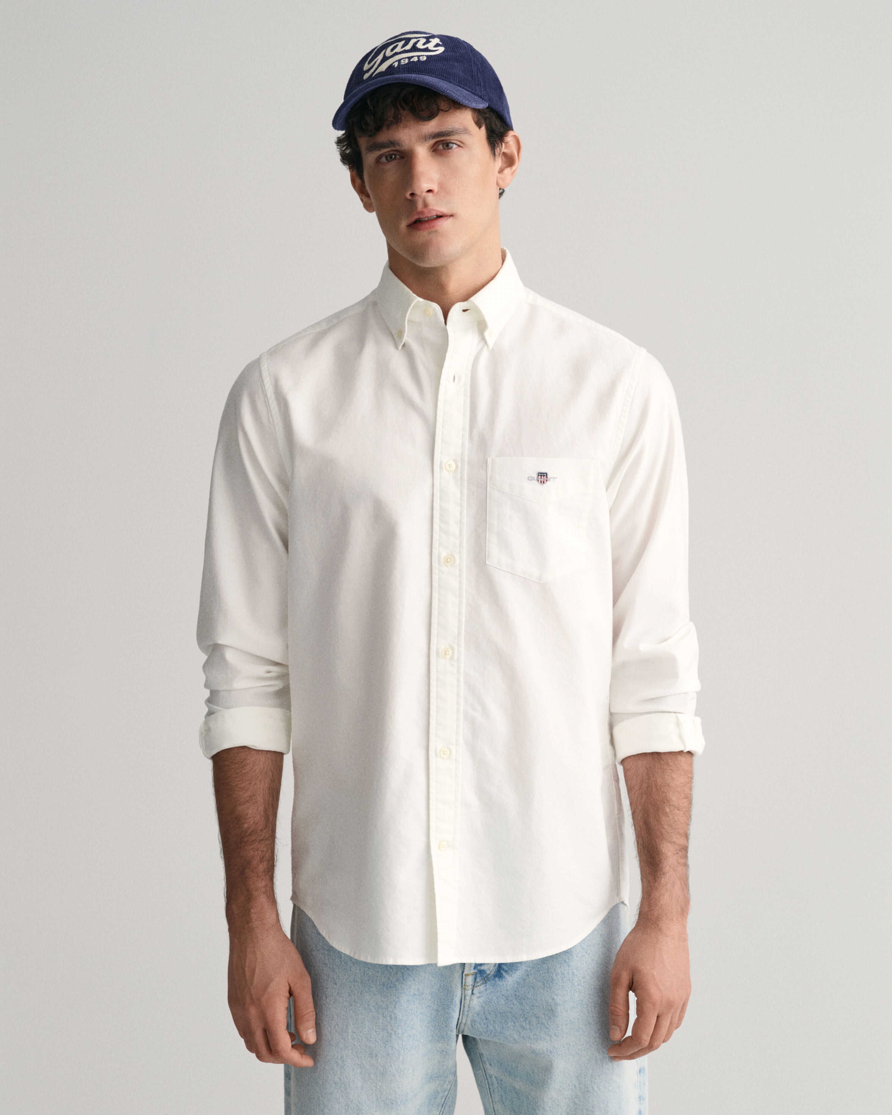 REG CLASSIC OXFORD SHIRT - LANGE SKJORTER - - Hr Ravn