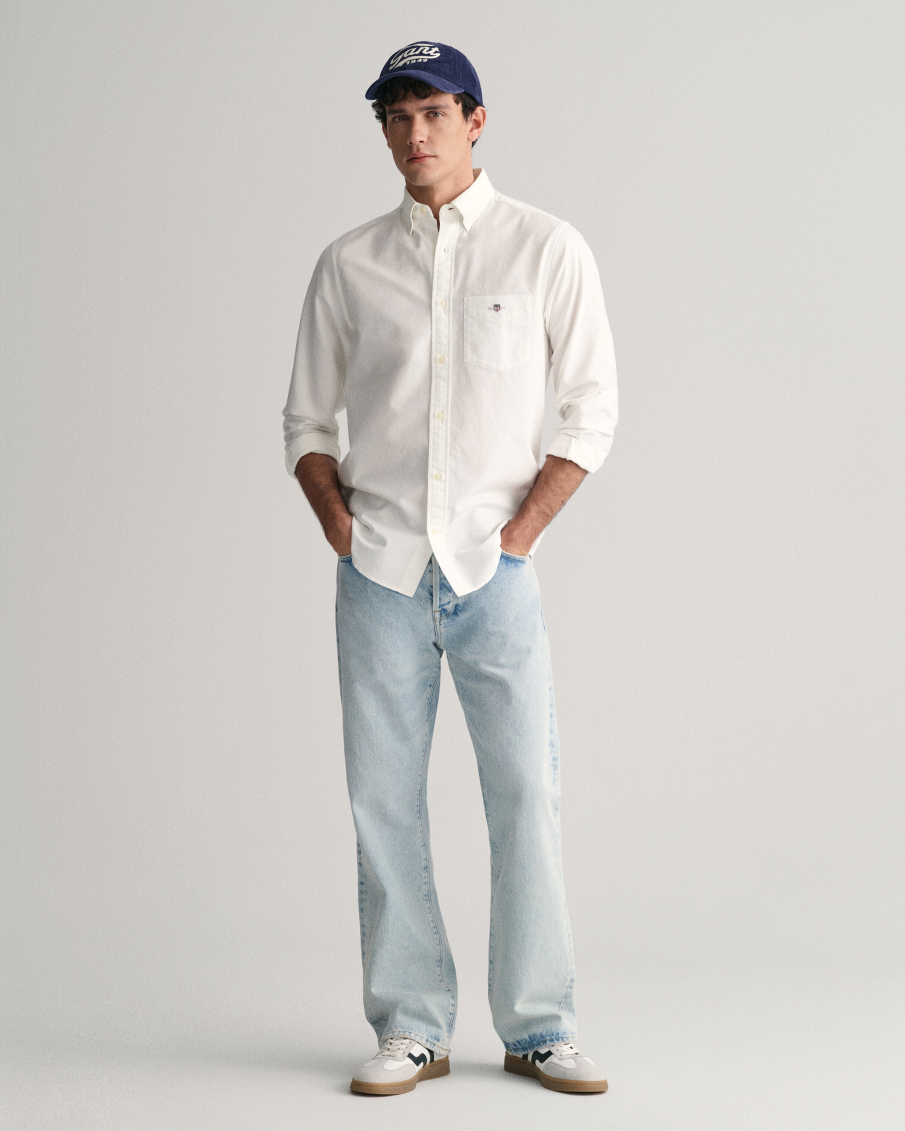 REG CLASSIC OXFORD SHIRT - LANGE SKJORTER - - Hr Ravn