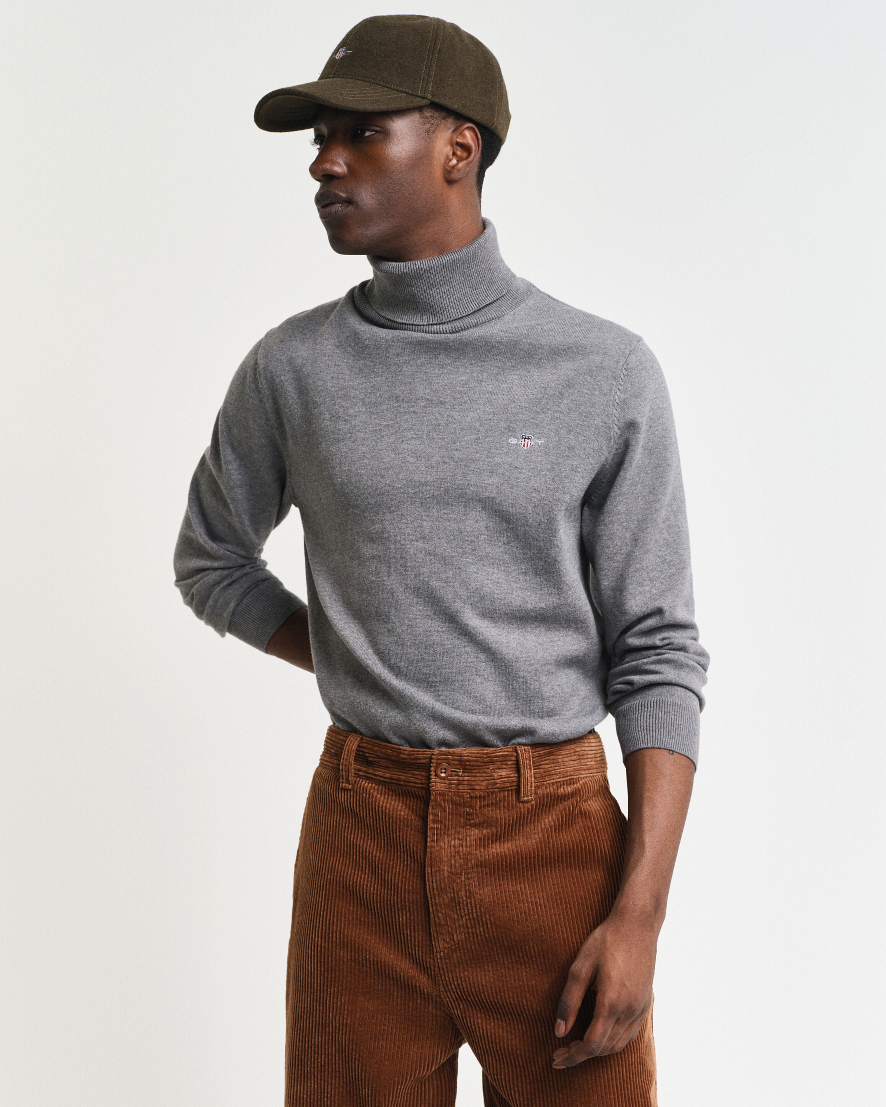 STRIK - CLASSIC COTTON ROLLERNECK - - Hr Ravn