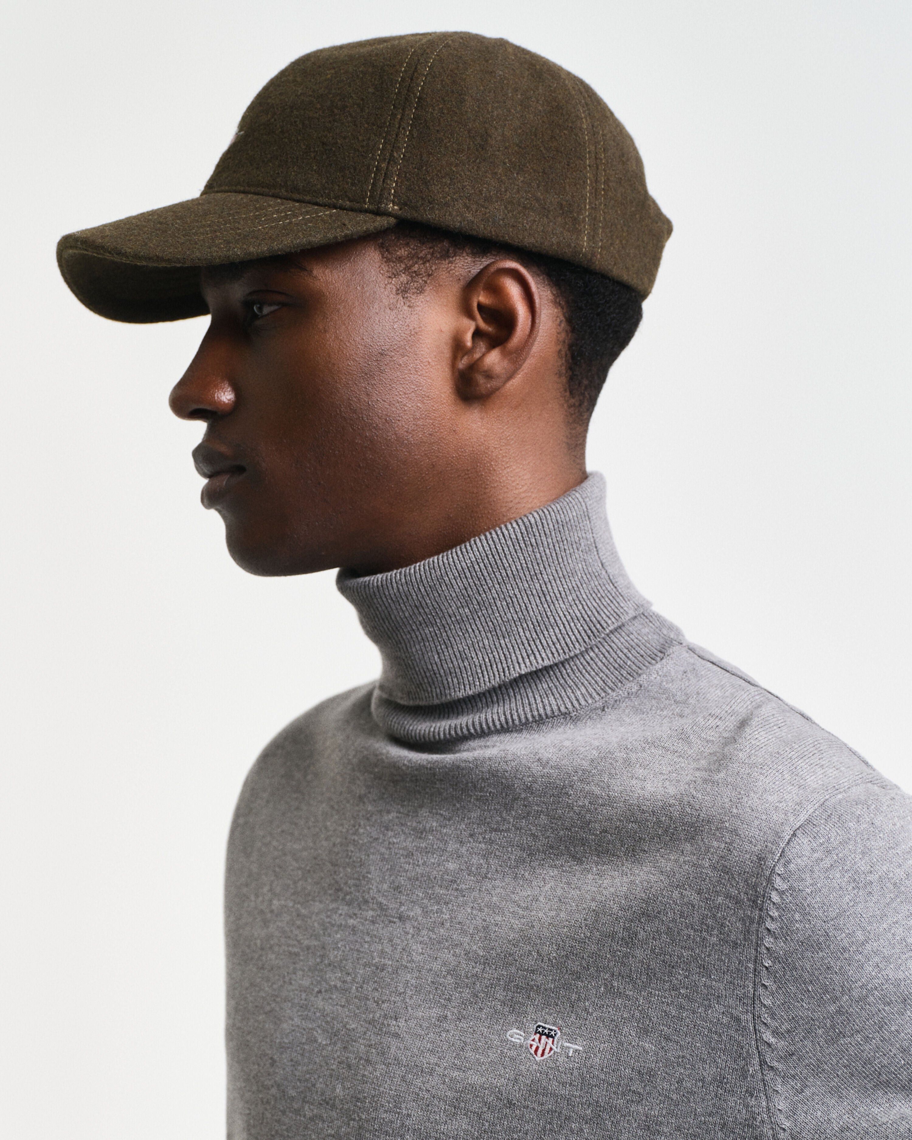 STRIK - CLASSIC COTTON ROLLERNECK - - Hr Ravn