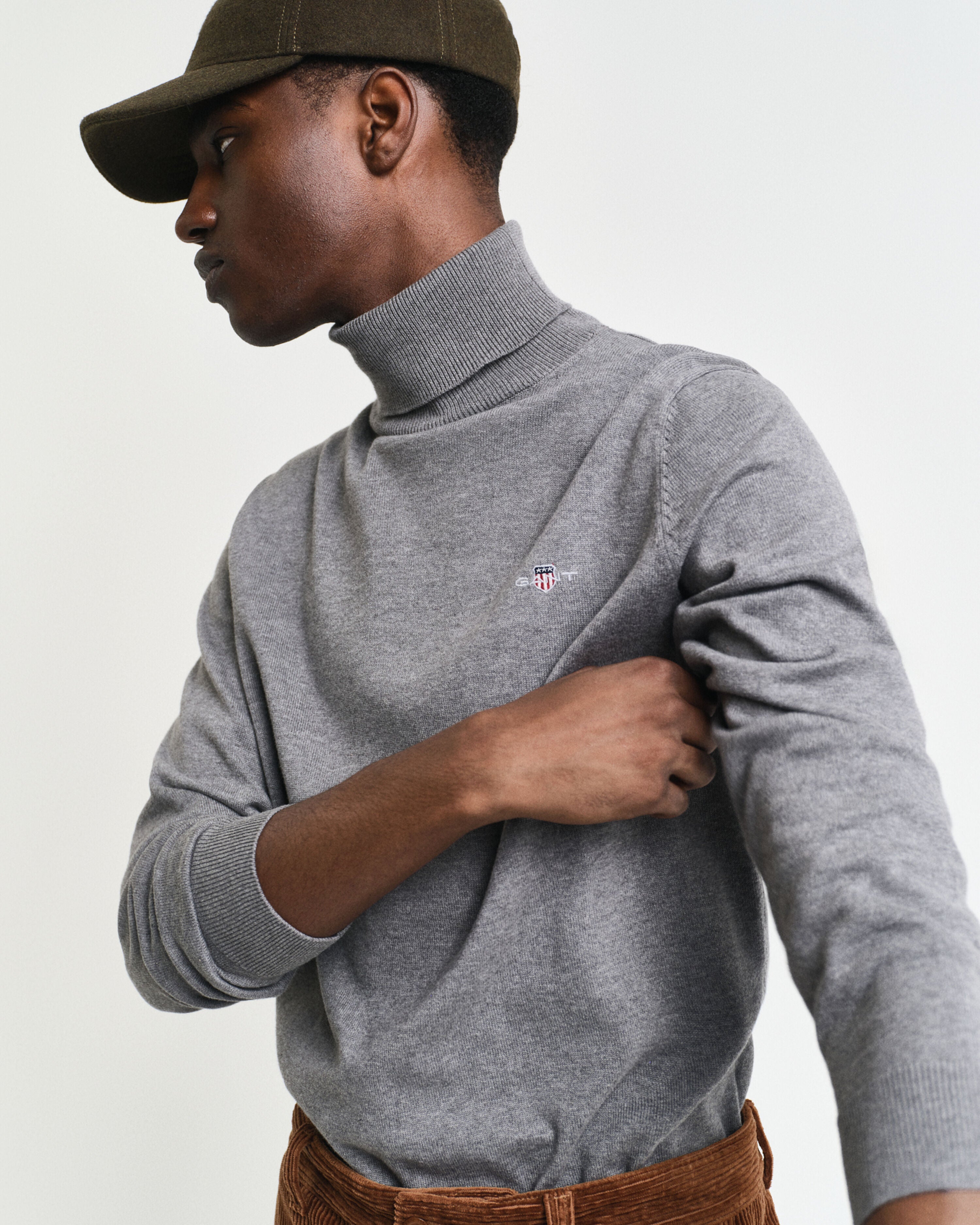 STRIK - CLASSIC COTTON ROLLERNECK - - Hr Ravn