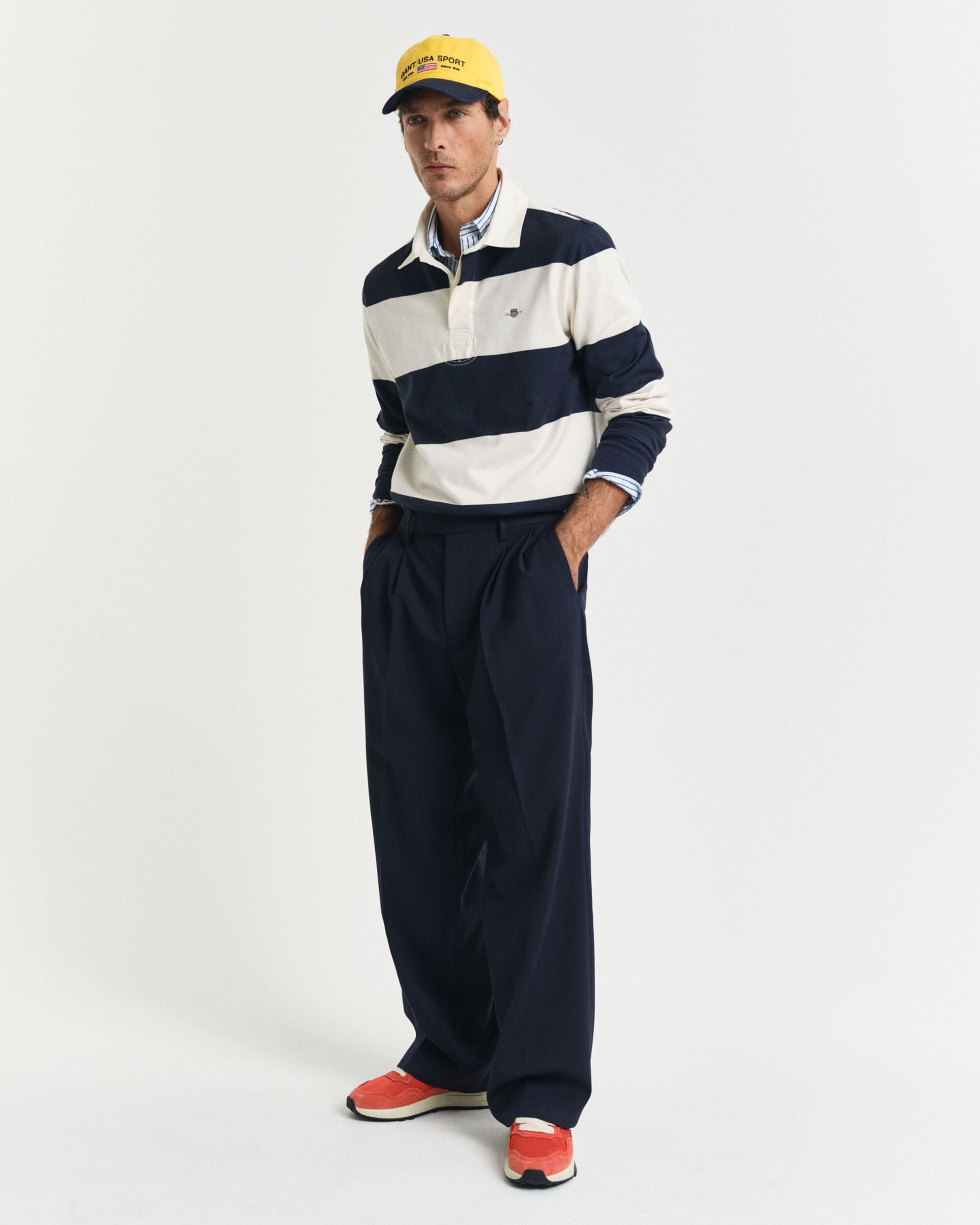 POLO - Gant Barstripe Rugger - - Hr Ravn