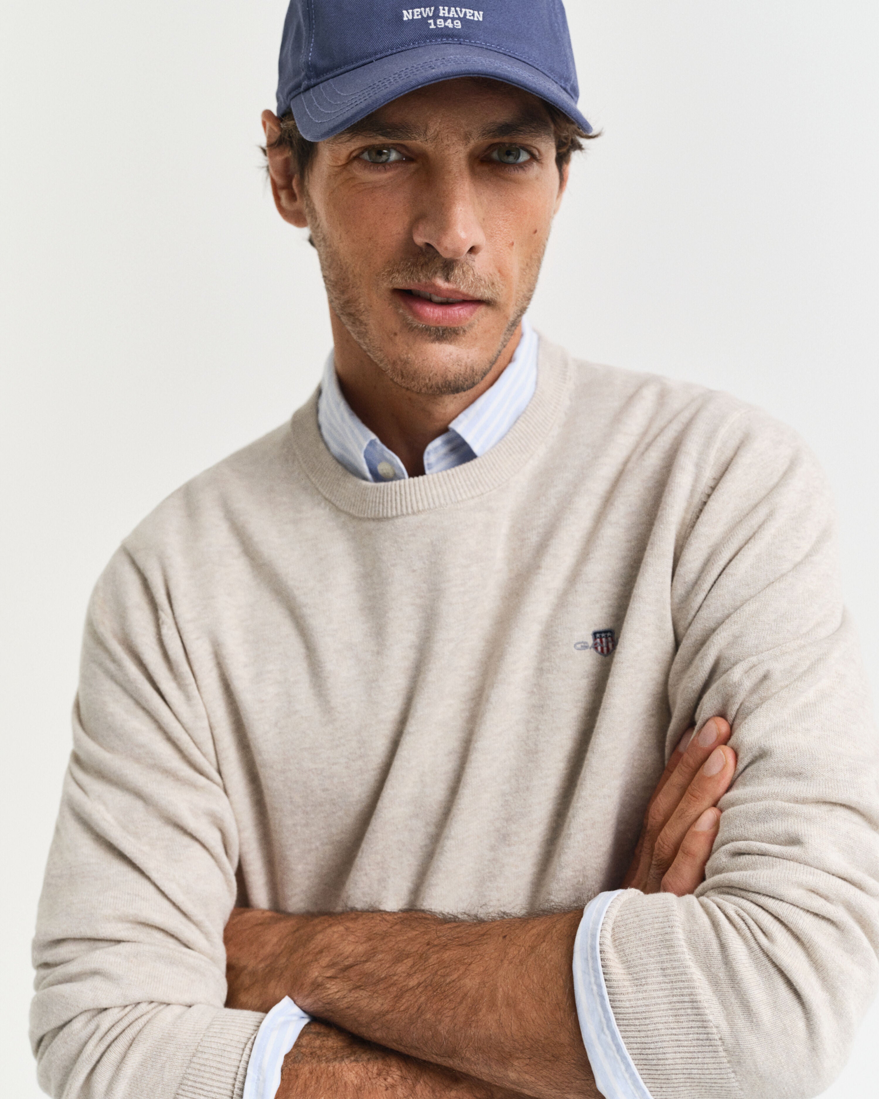 STRIK - CLASSIC COTTON C-NECK - - Hr Ravn