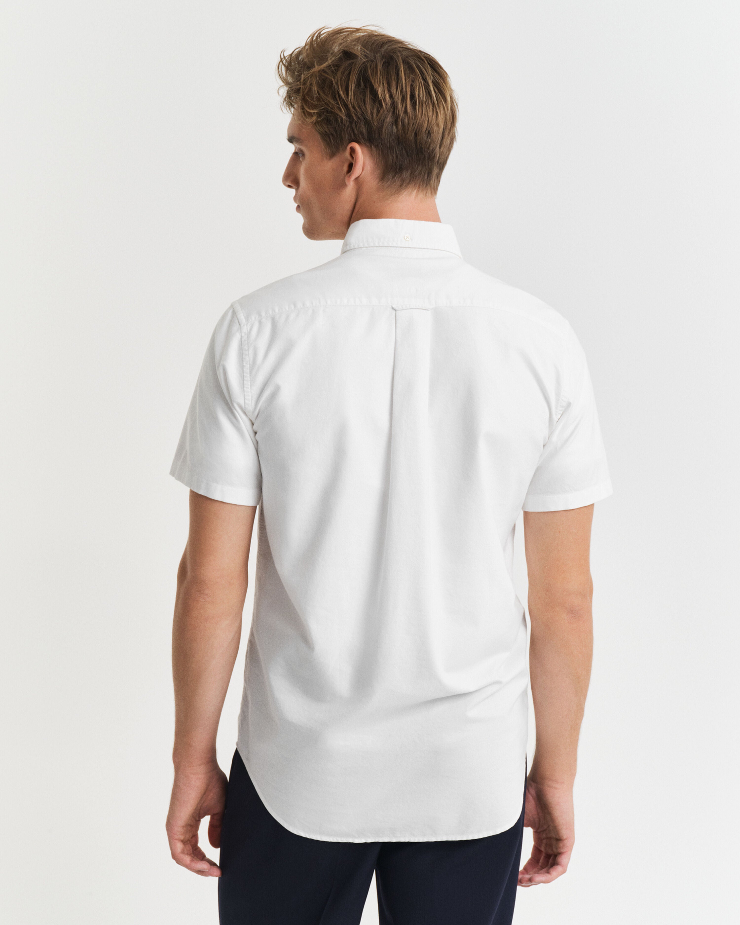 KORTE SKJORTER - Reg Classic Oxford SS Shirt - - Hr Ravn