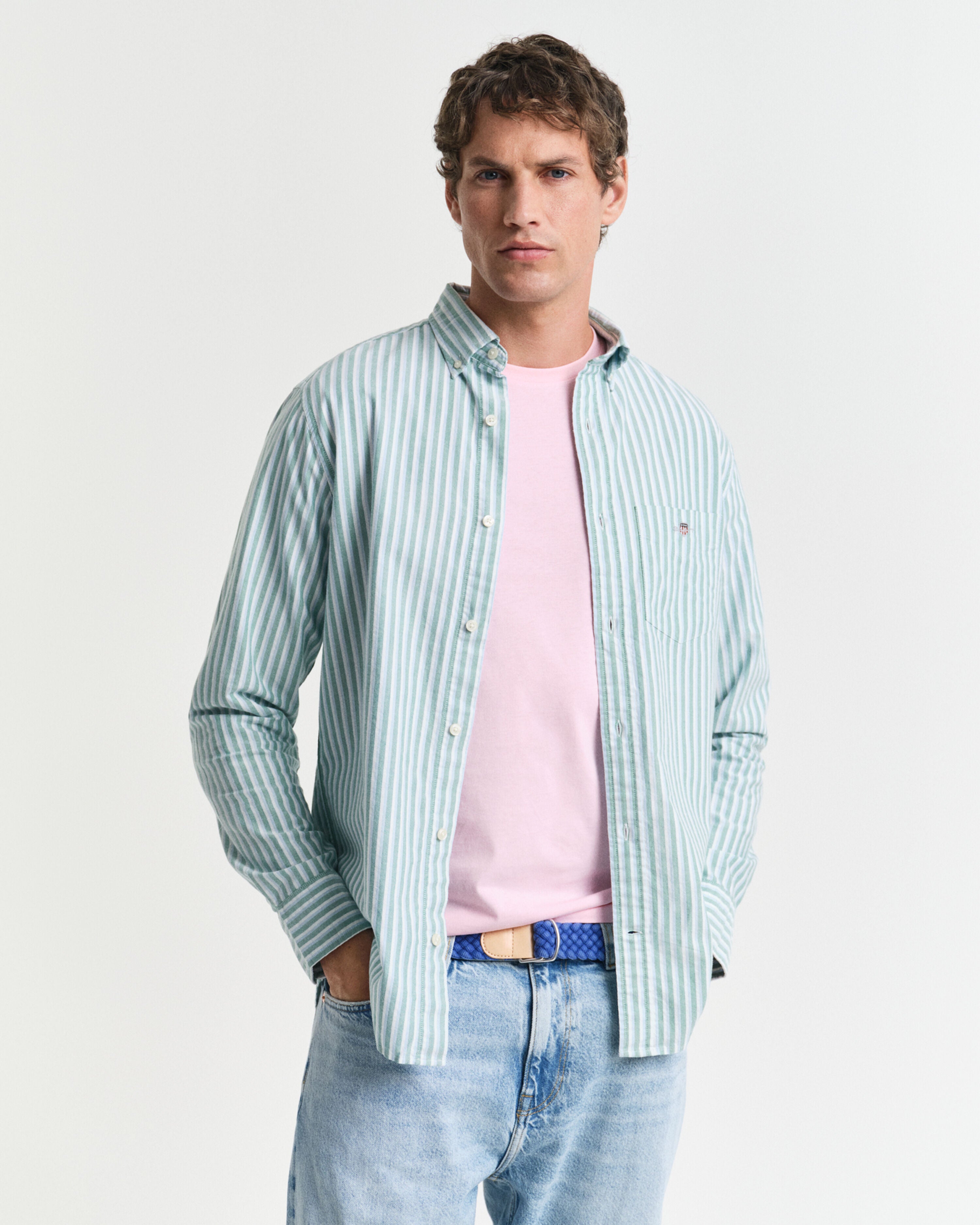 Reg Classic Oxford Stripe Shirt