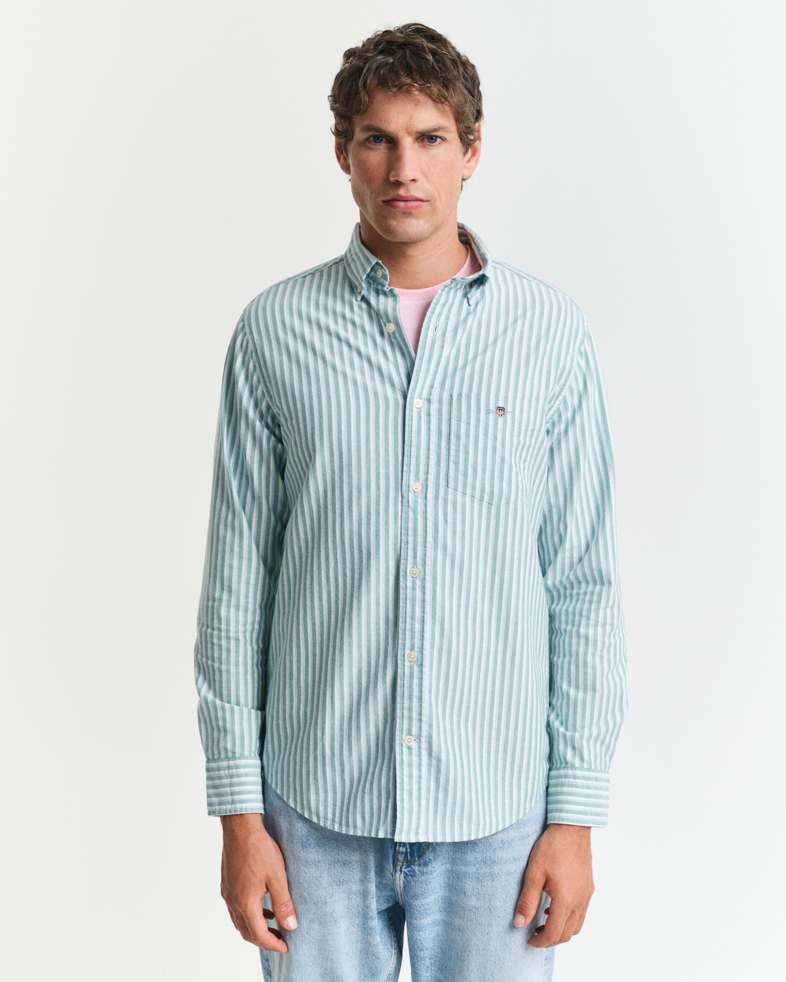 Reg Classic Oxford Stripe Shirt