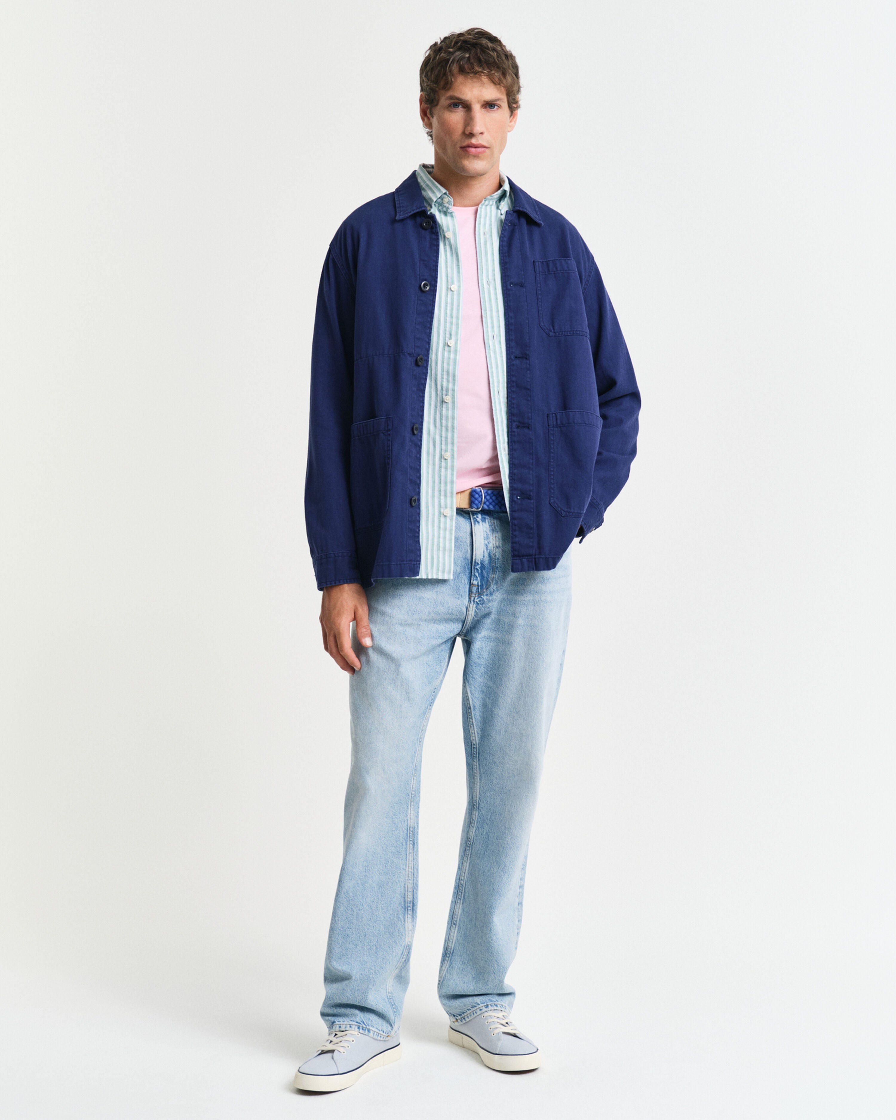 Reg Classic Oxford Stripe Shirt