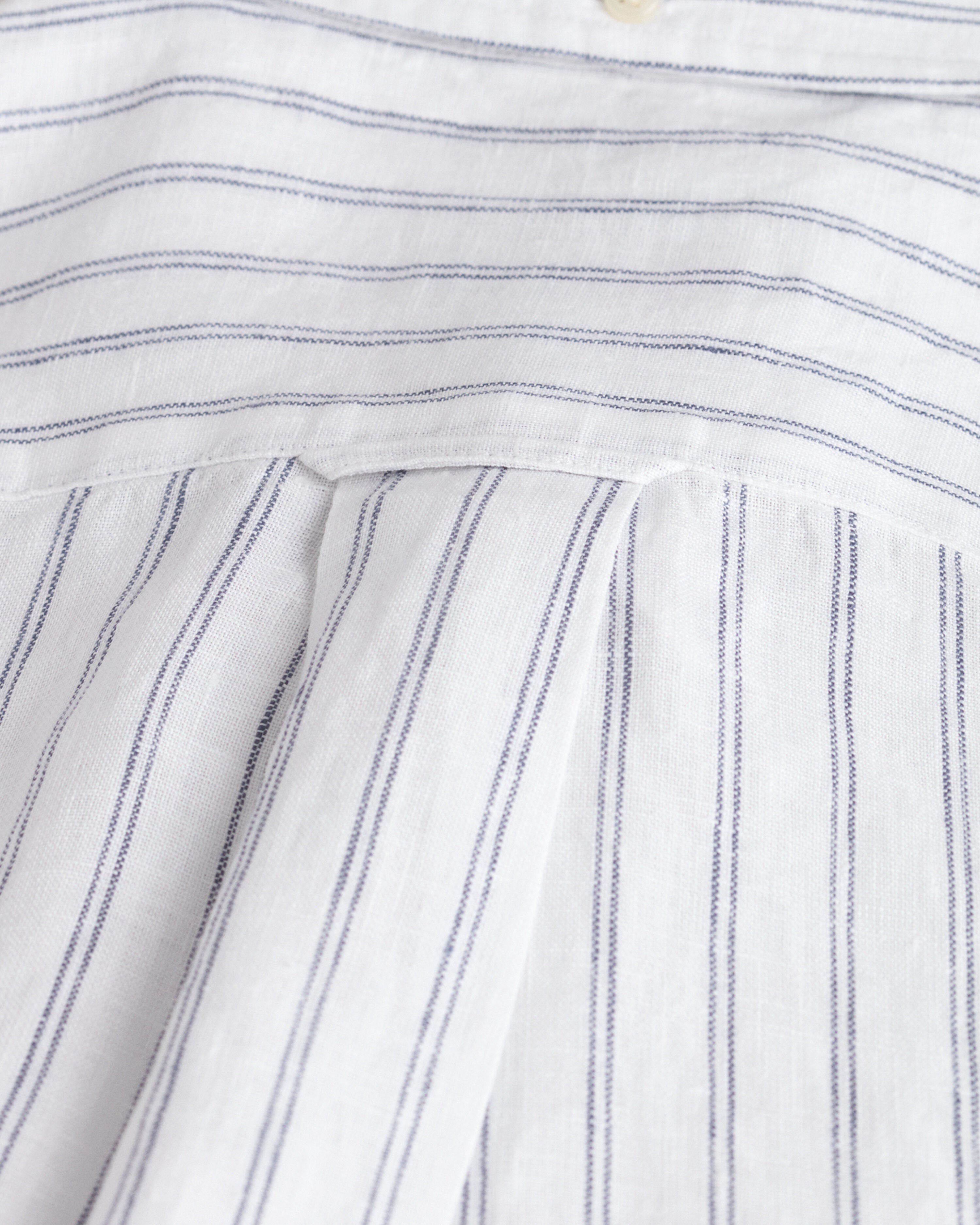 Reg Linen Stripe Shirt