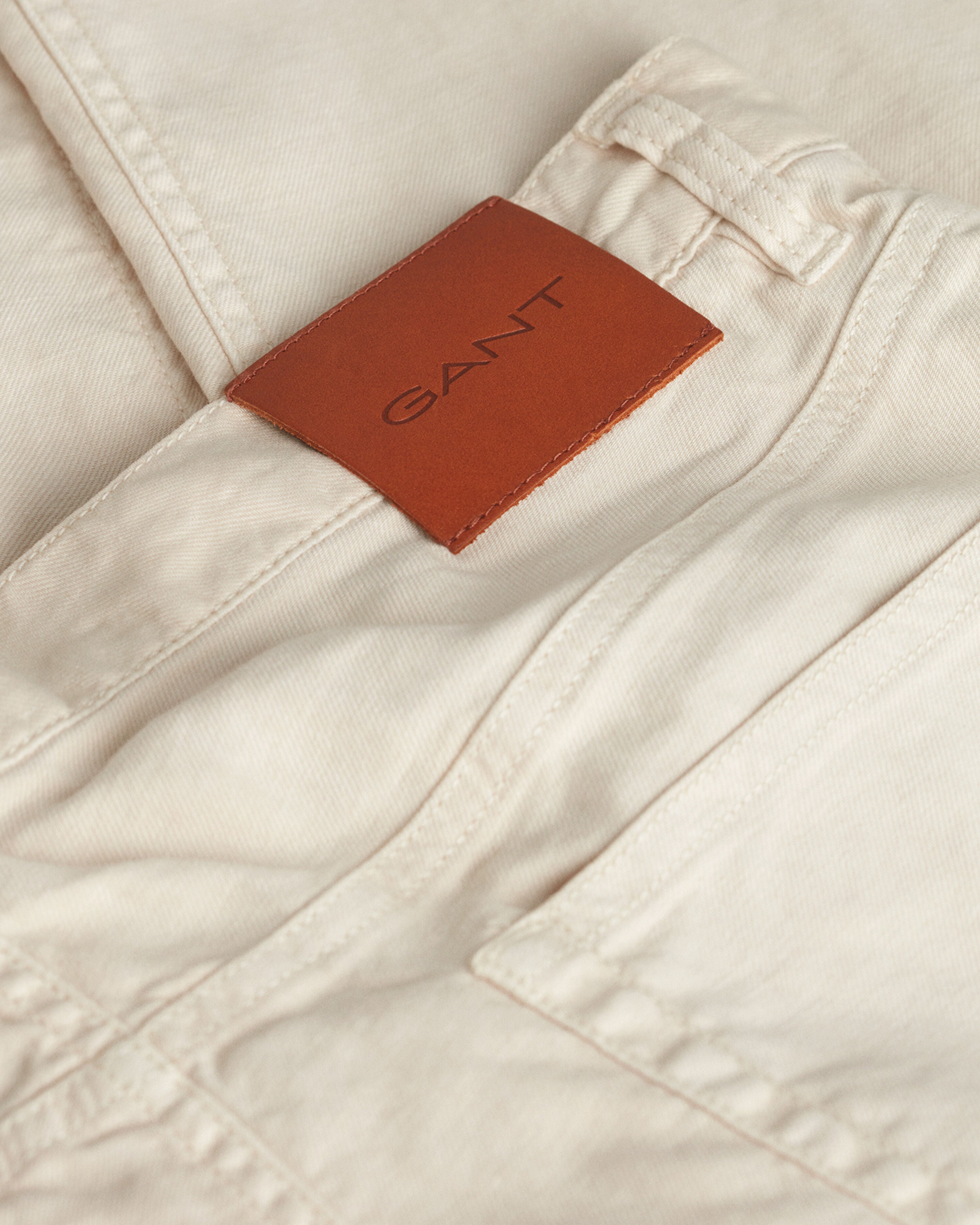 Slim Cot/Linen Jeans