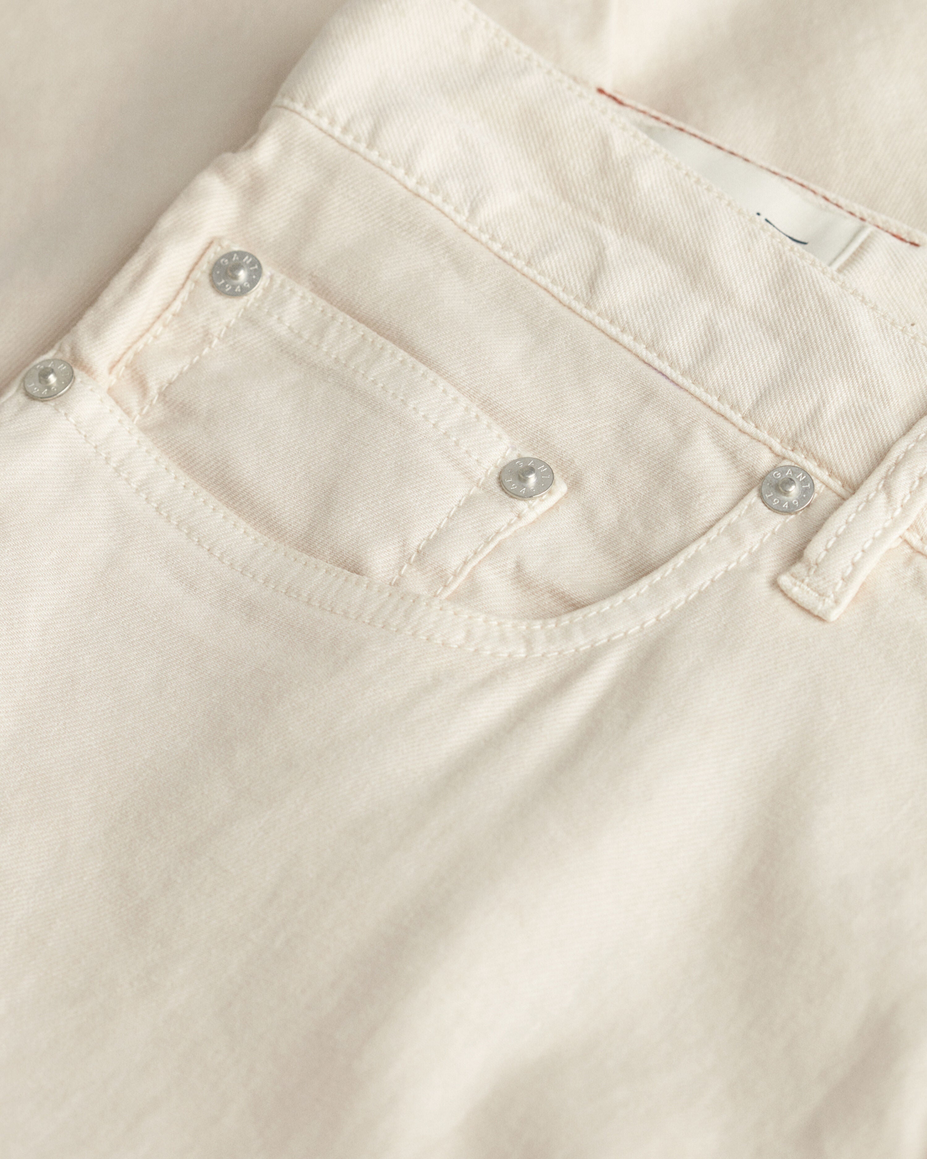 Slim Cot/Linen Jeans