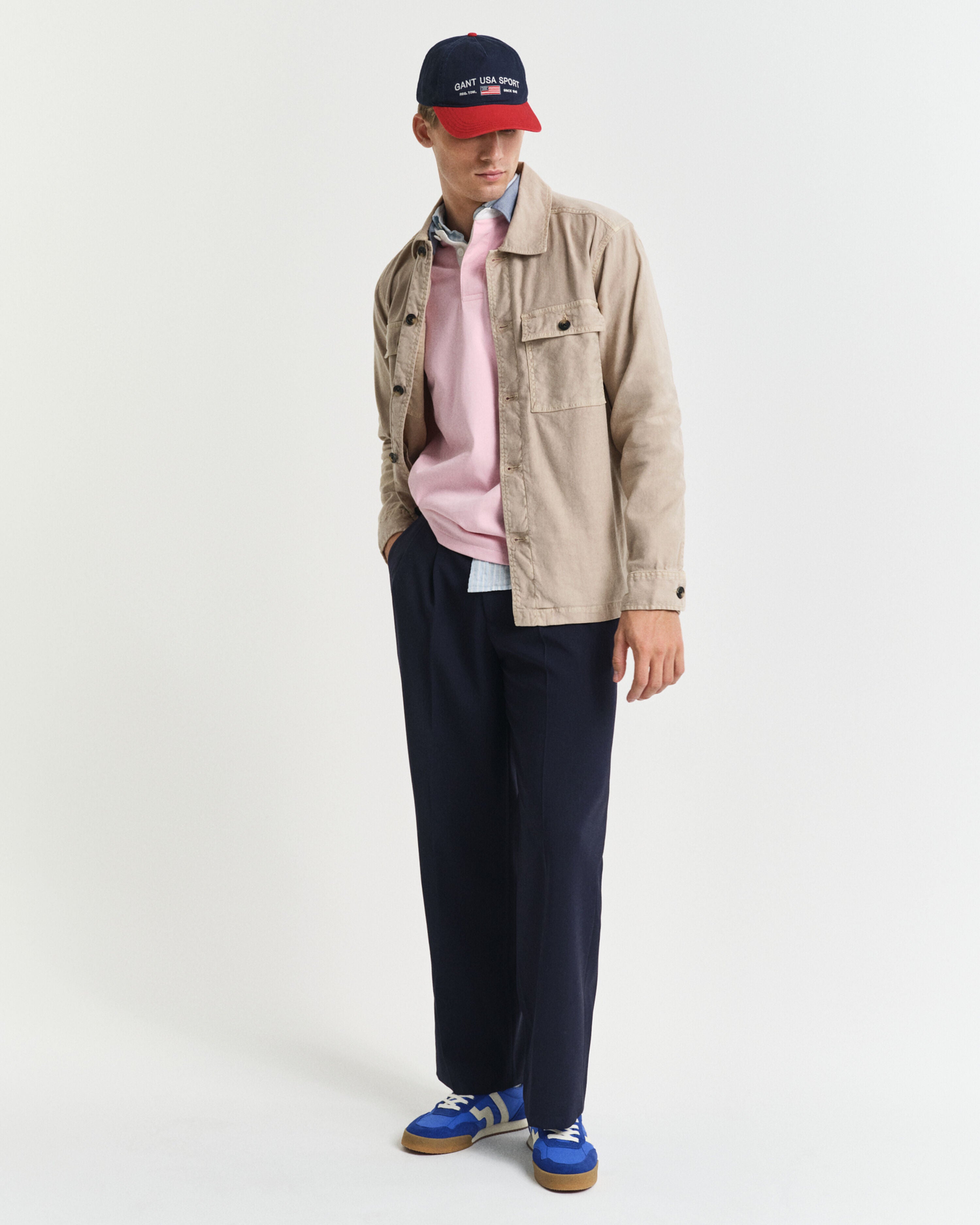 Reg Cot/Linen Overshirt