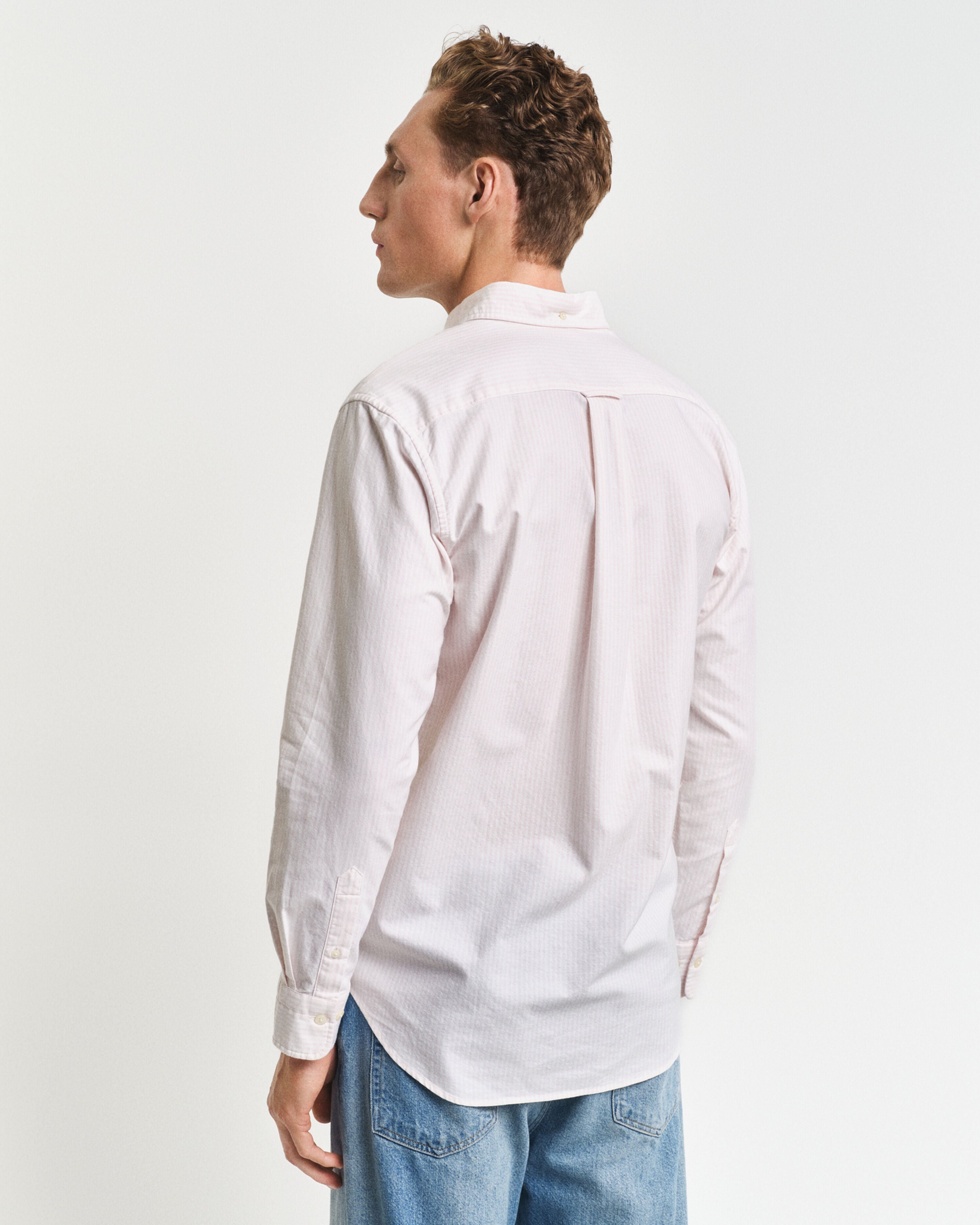 LANGE SKJORTER - Reg Classic Oxford Stripe Shirt - - Hr Ravn