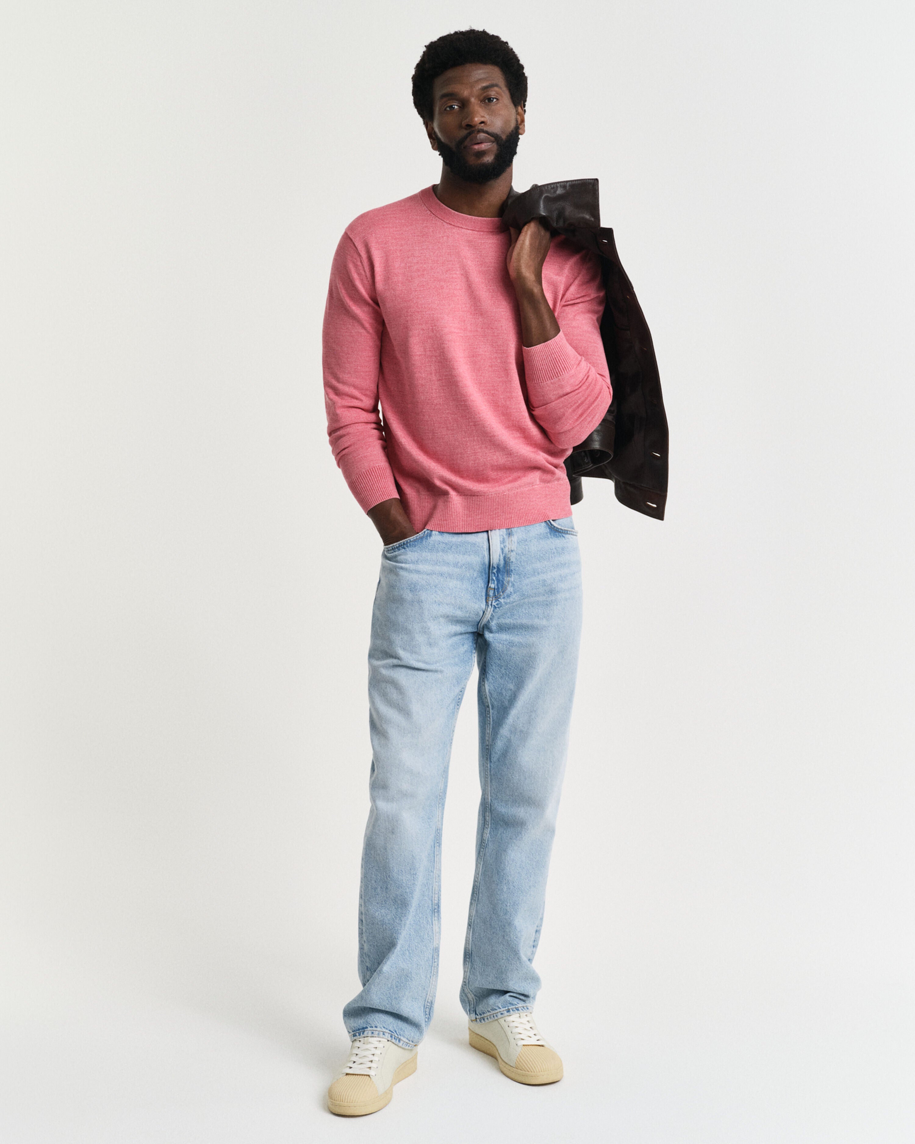 STRIK - Sunfaded C-Neck - - Hr Ravn