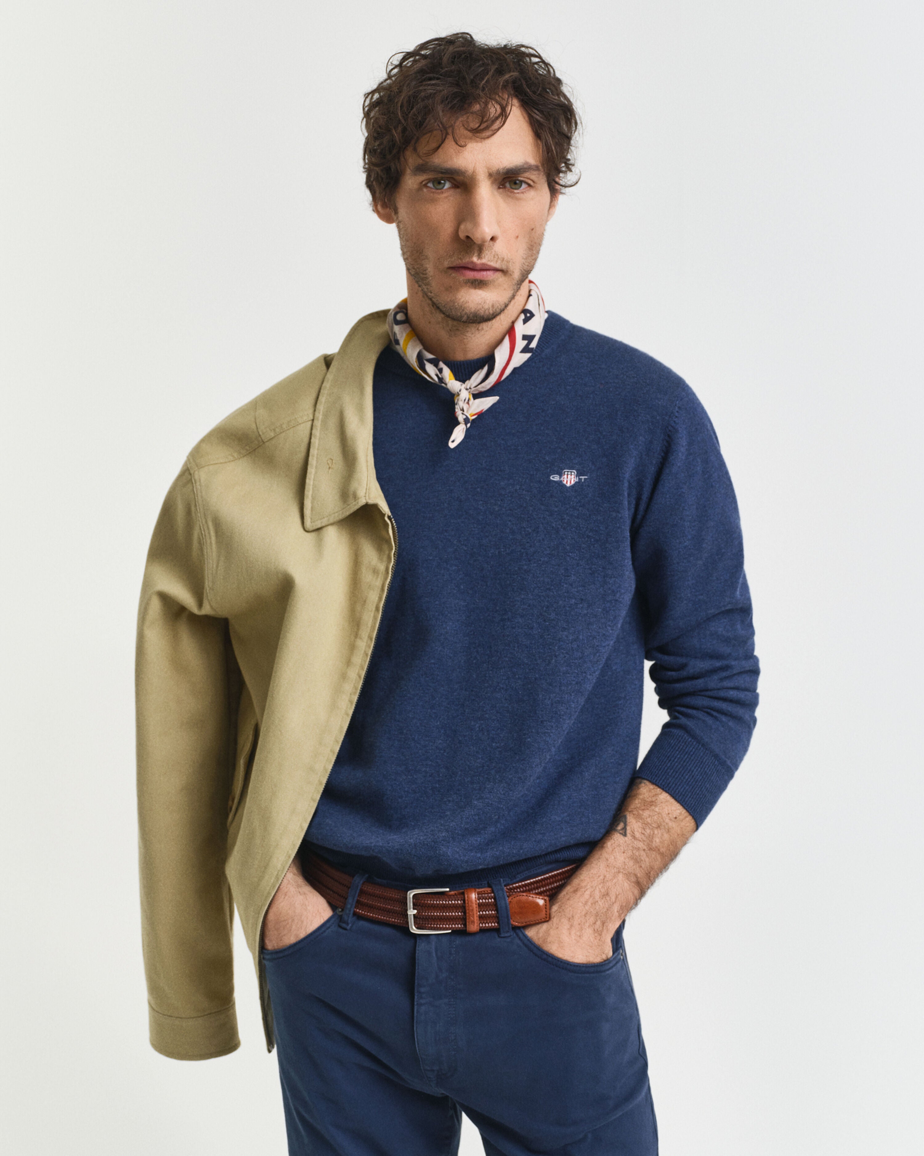STRIK - CLASSIC COTTON C-NECK - - Hr Ravn