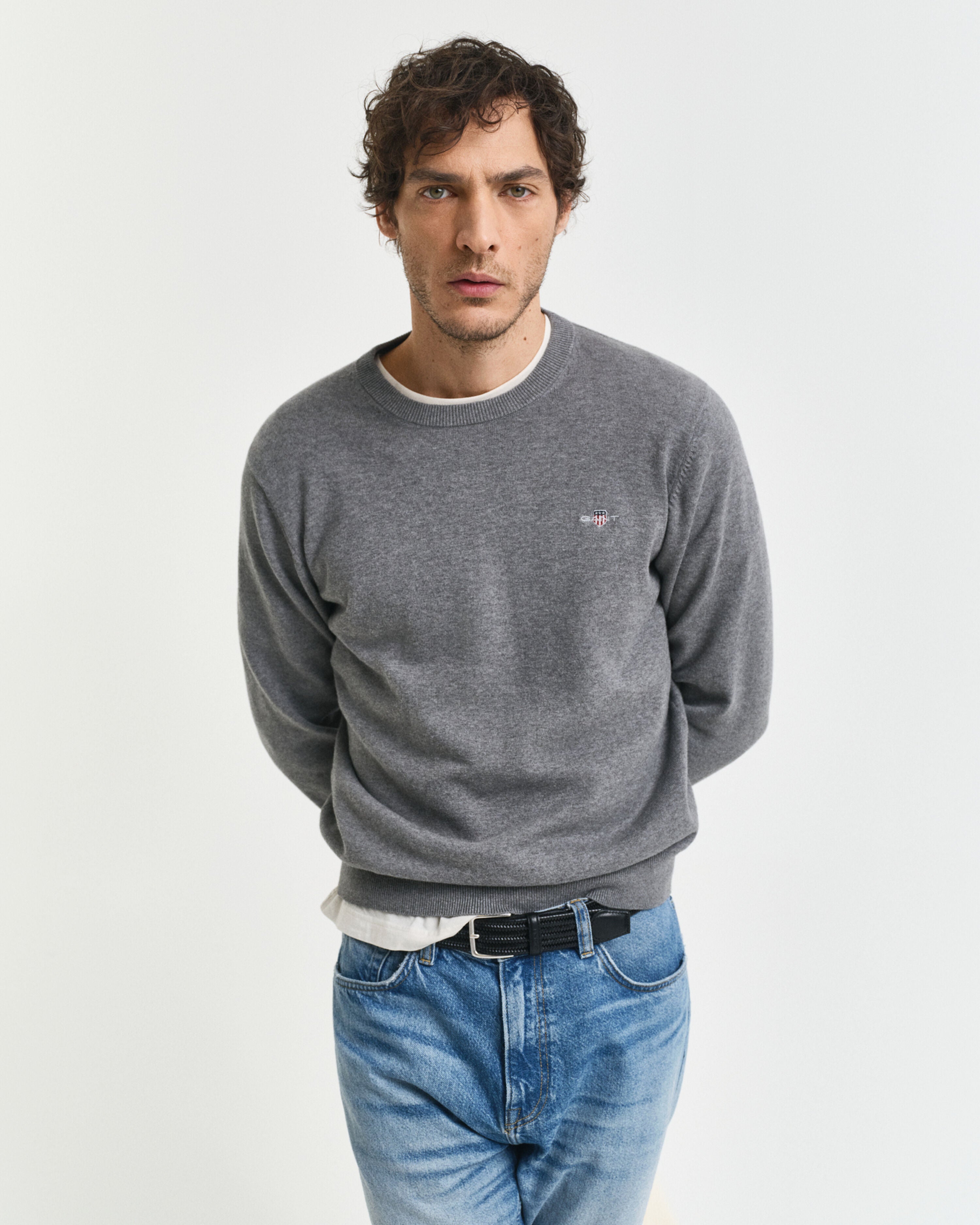 STRIK - CLASSIC COTTON C-NECK - - Hr Ravn